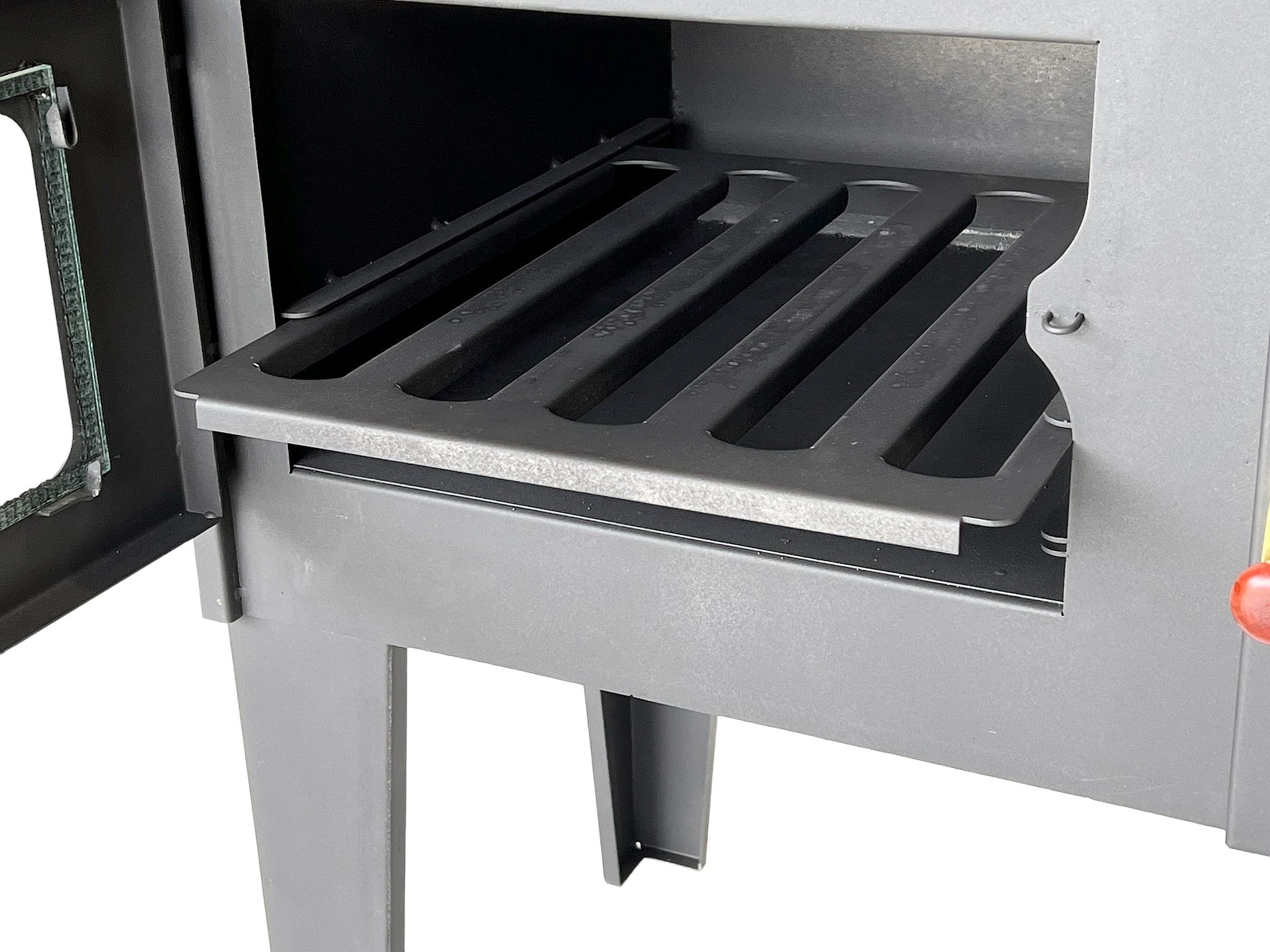 Kupro Email Ltd Herdplatte Mehrfachbelegung Ofen, und Holzofen 6,00 kW mit Alegra Kaminofen Backfach