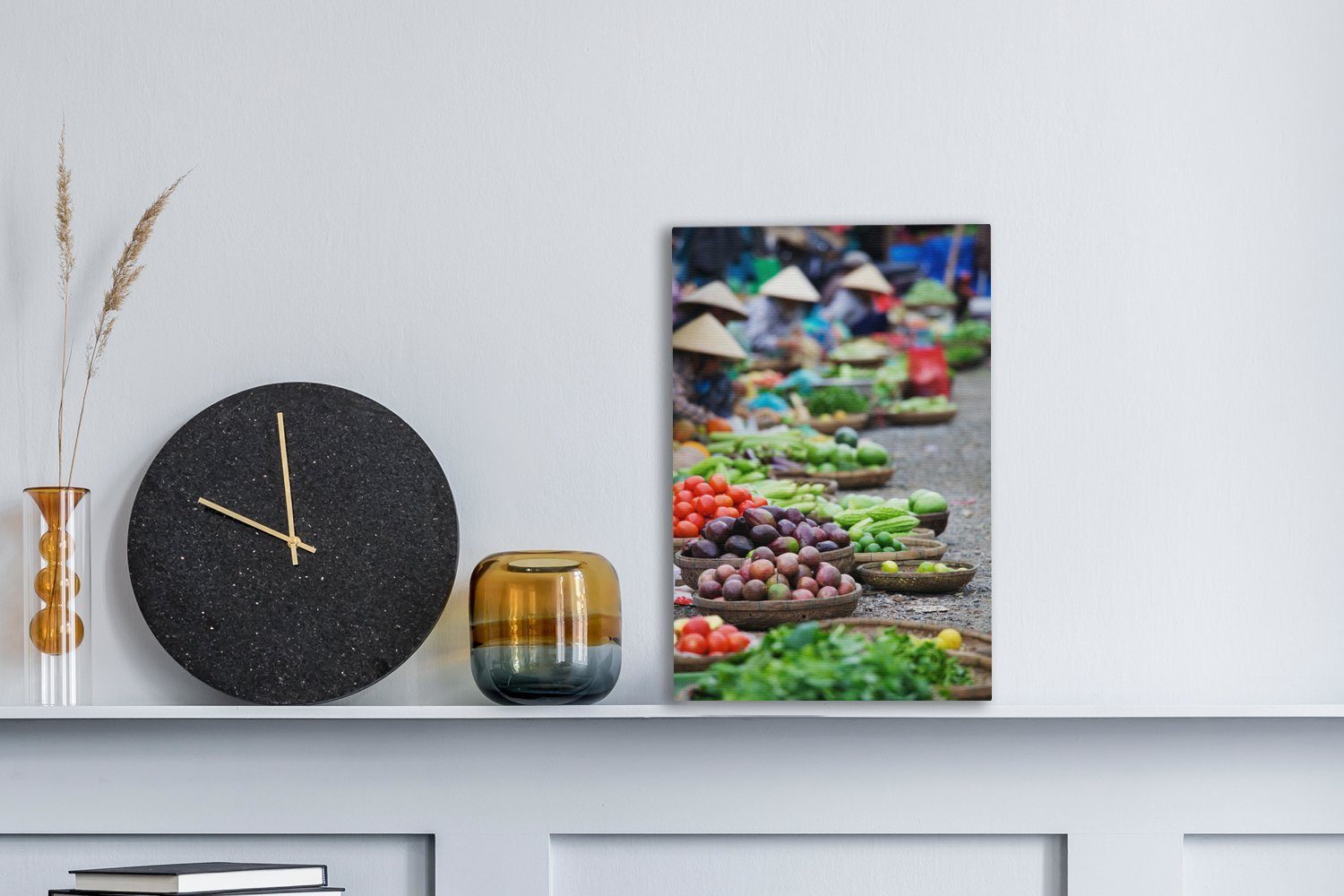 OneMillionCanvasses® Leinwandbild Markt in Hoi An günstig online kaufen