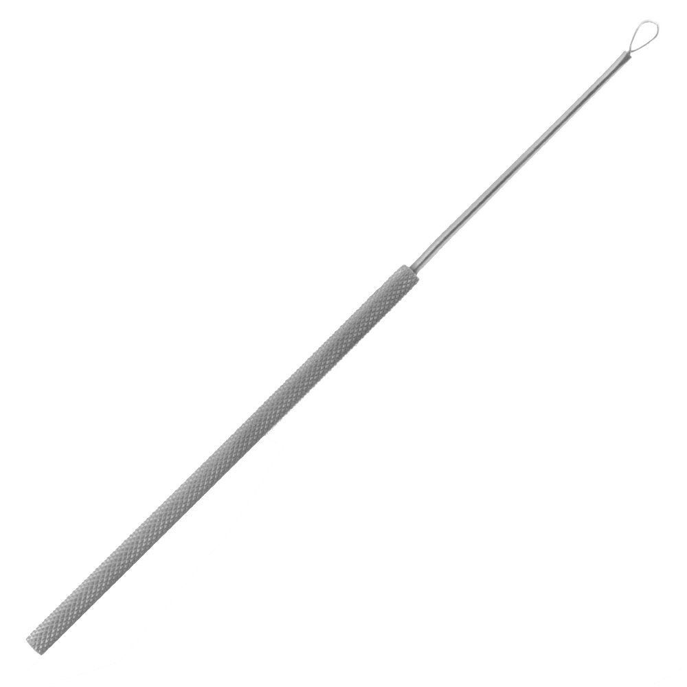 May Ohrenreiniger Ohrschlinge - nach Billeau - mit Schlaufe - rostfreier Edelstahl