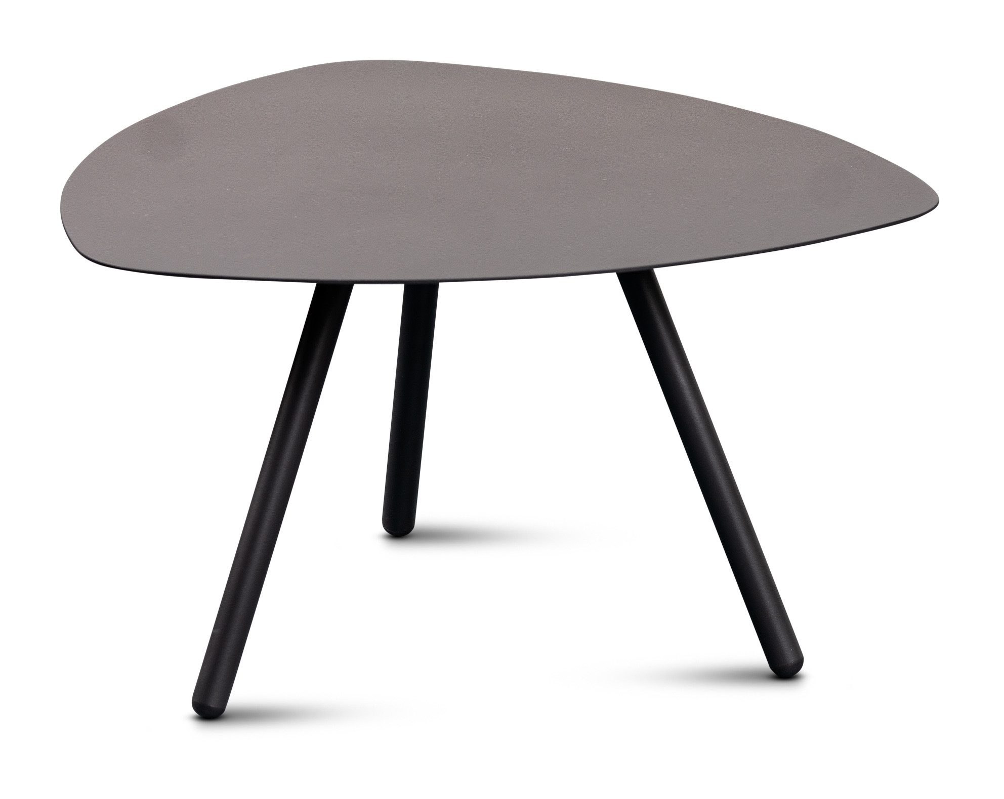 freiraum Couchtisch Mira 3, aus Metall, in anthrazit - 60x35x60 (BxHxT)
