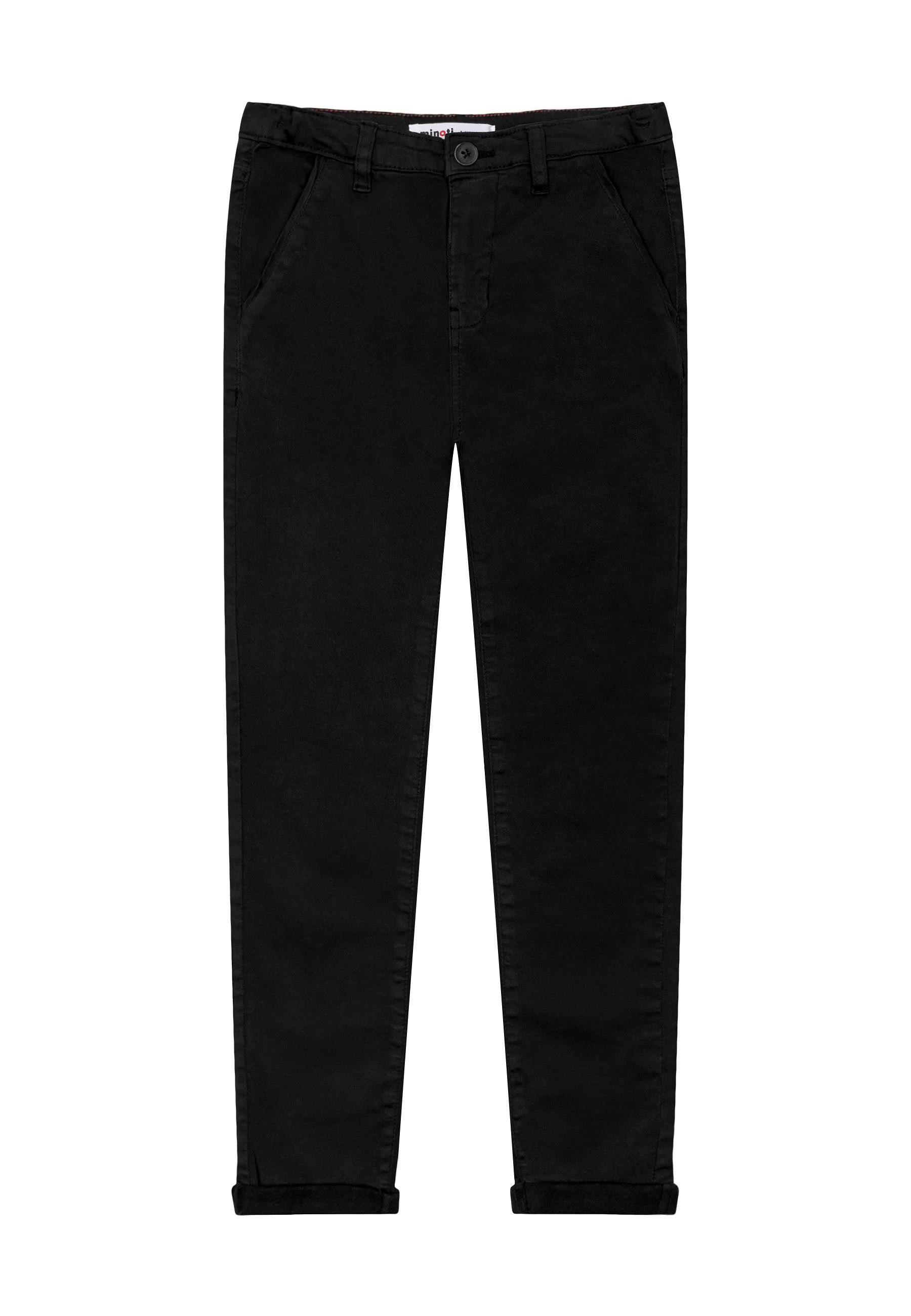 MINOTI Chinos Chinohose (1y-14y) Schwarz