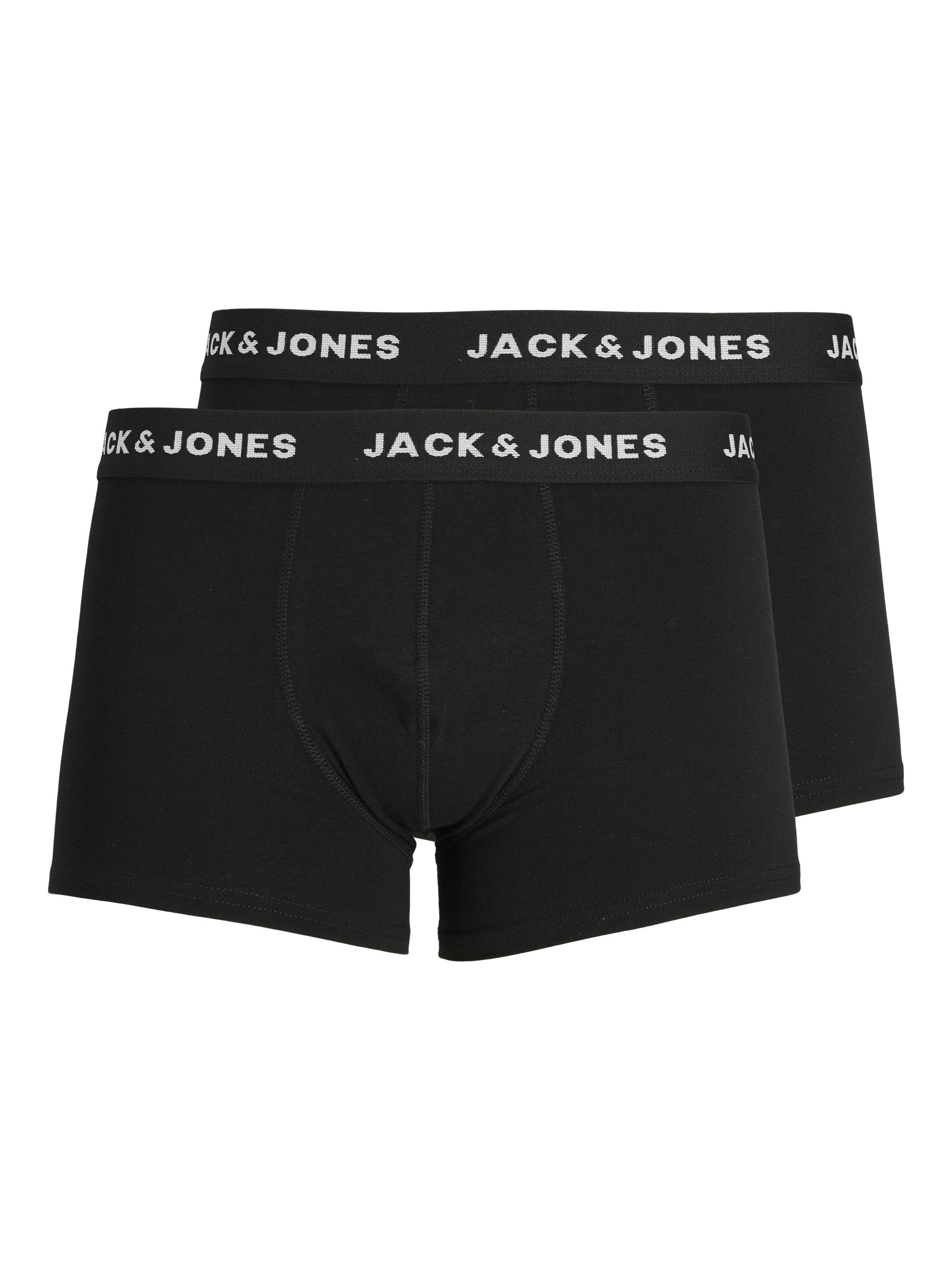 Jack & Jones Junior Trunk JACJON TRUNKS 2 PACK NOOS JNR (Packung, 2-St) Baumwollmischung, elastischer Bund