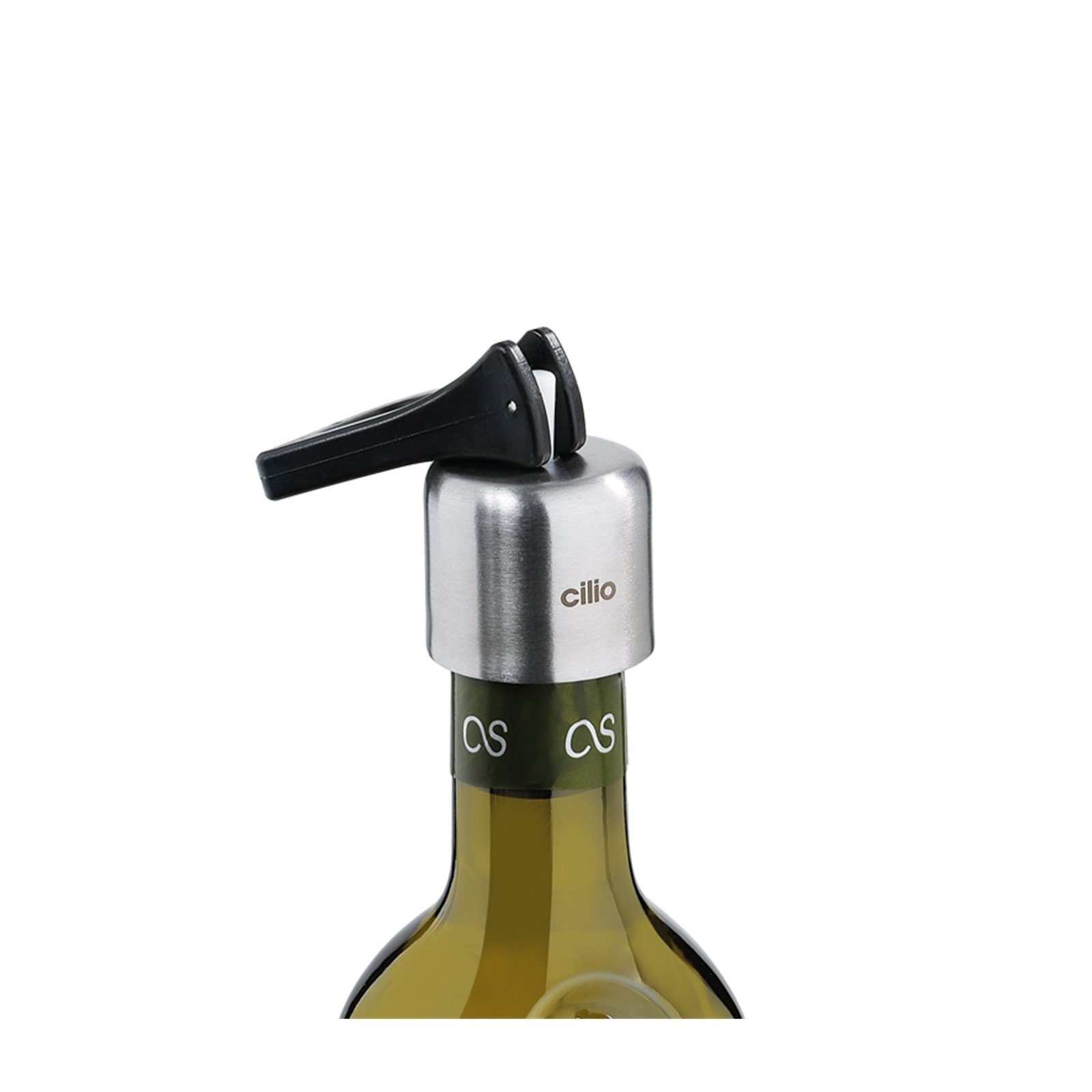 Cilio Frischhaltedeckel Weinverschluss LEVA, (1-tlg)