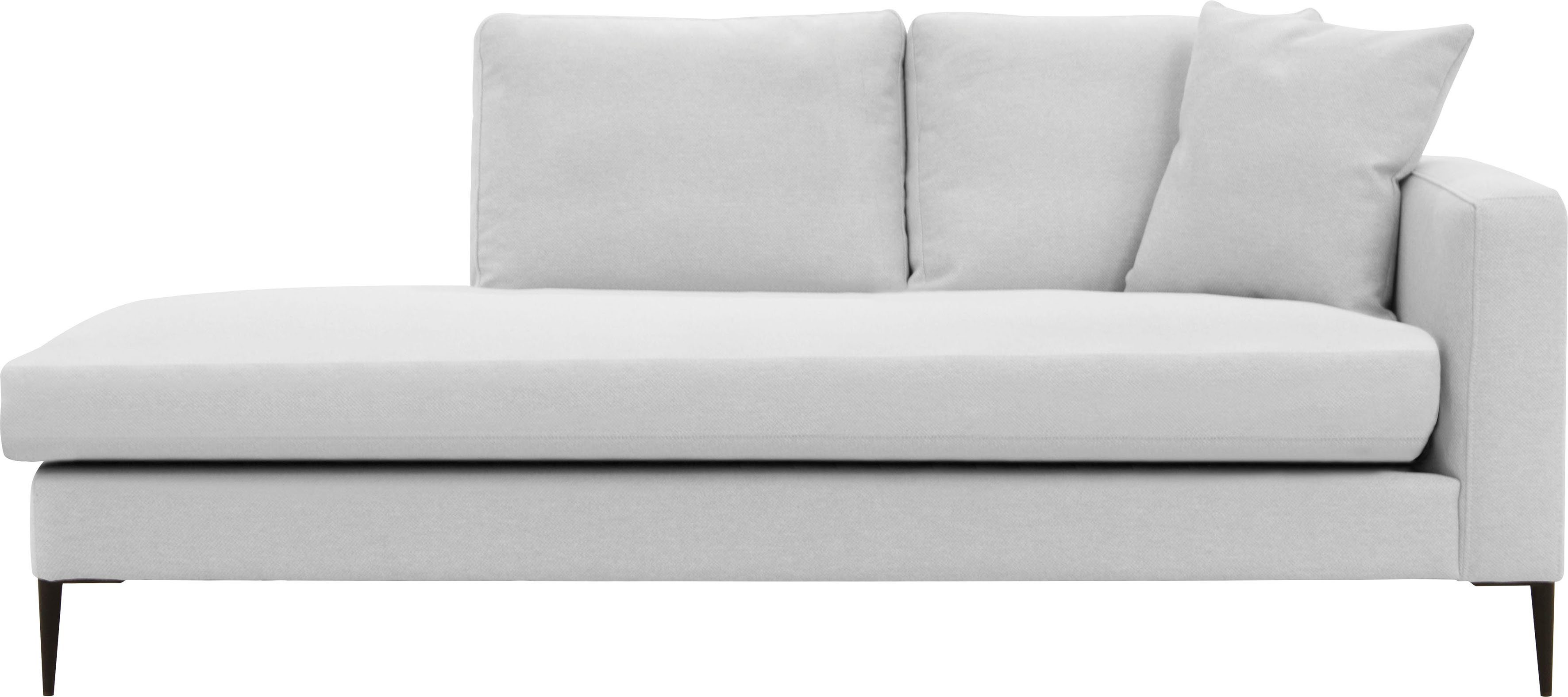 Leonique Recamiere "Cozy Chaiselongue, Maße B/T/H: 195/97/80 cm", mit losen günstig online kaufen