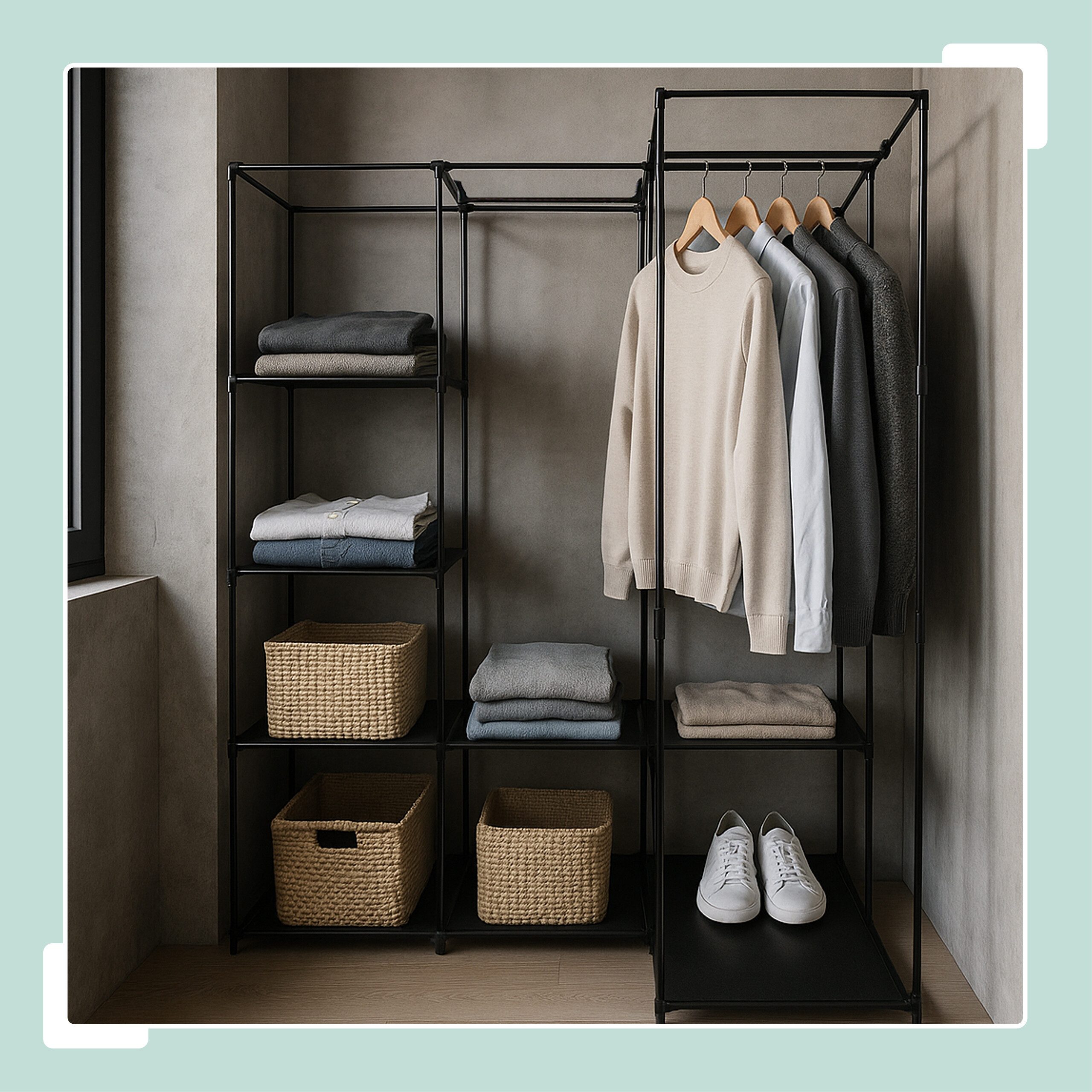 relaxdays Eckschrank Eckschrank