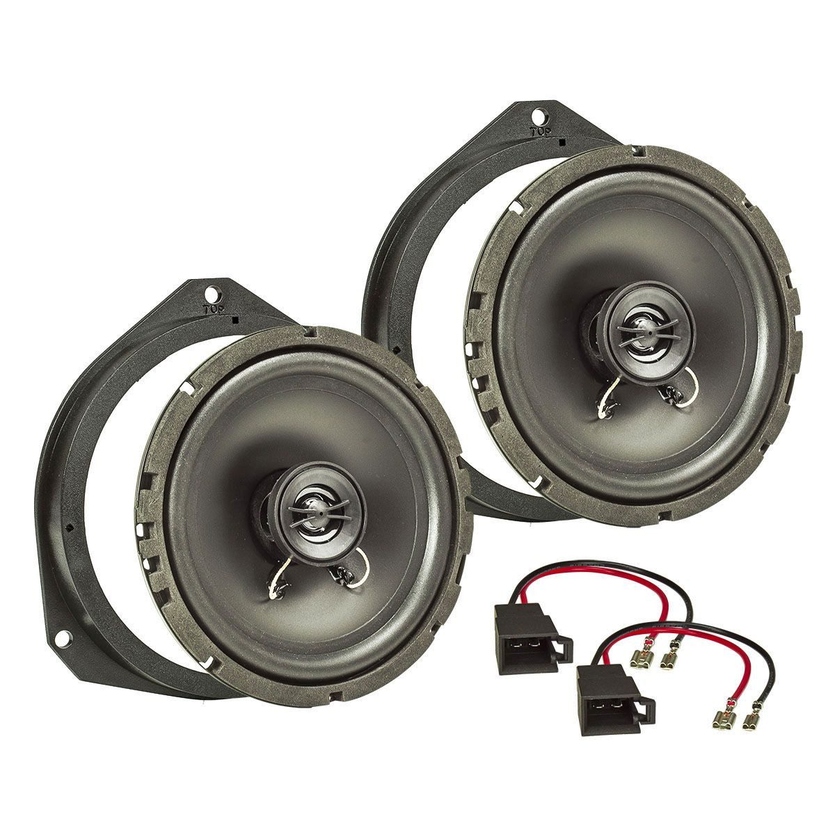 tomzz Audio TA16.5-Pro Lautsprecherset passt für Opel Astra H Corsa D Corsa E 165m Auto-Lautsprecher