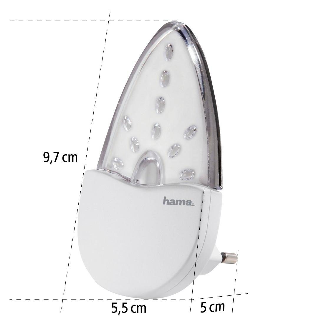 Nachtlicht LED für fest Hama Nachtlichtfunktion, Nachtlampe Baby, bernsteinfarben Steckdose LED Schlafzimmer, integriert, Kinder, Bernstein,