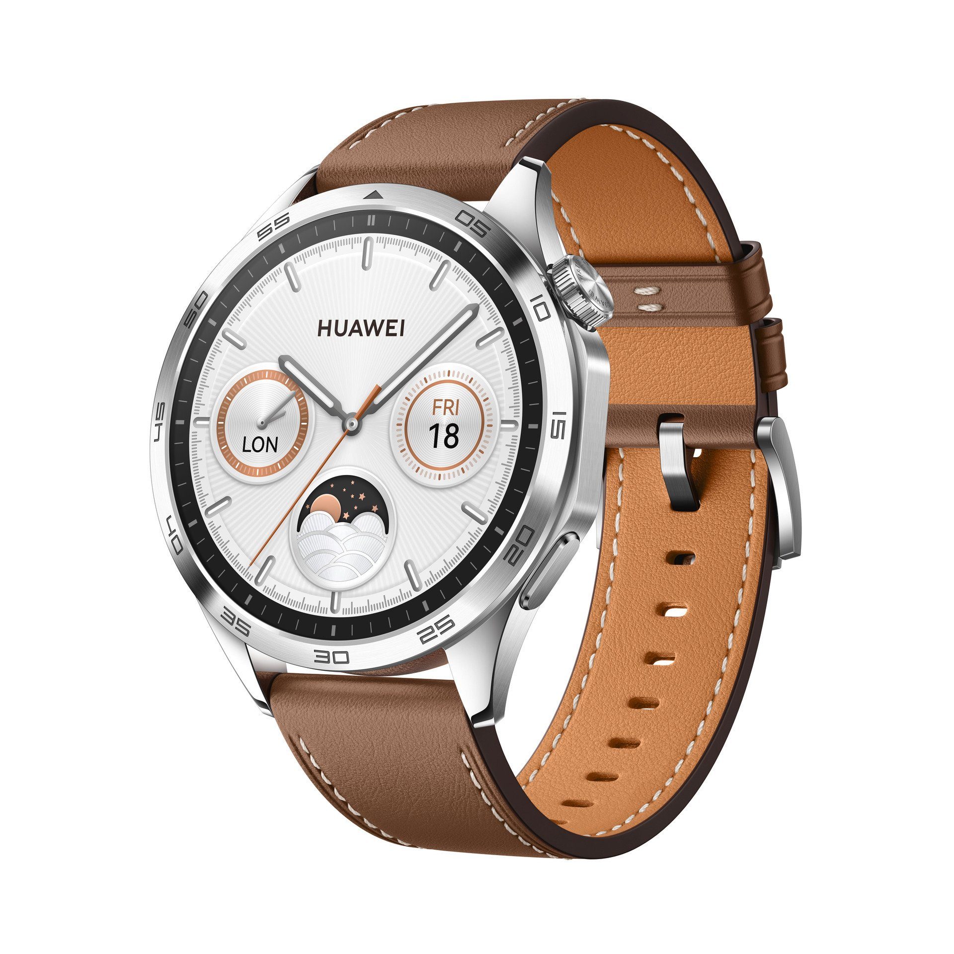 Huawei Watch GT4 braun 46mm (3,63 | cm/1,43 Zoll) braun Smartwatch