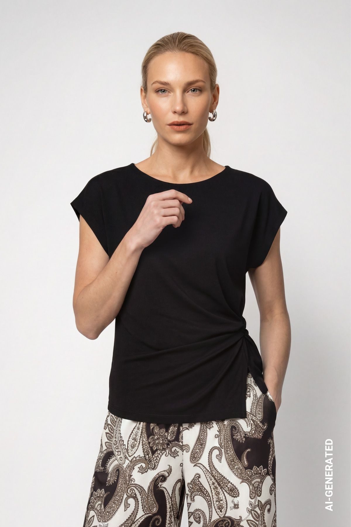 Monari Kurzarmshirt