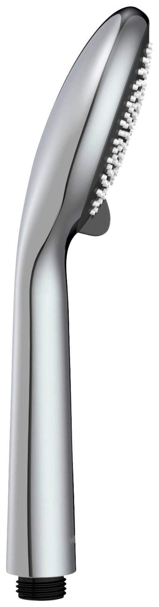 WENKO Handbrause Watersaving System, Duschkopf Watersaving, Durchmesser 9,6 cm