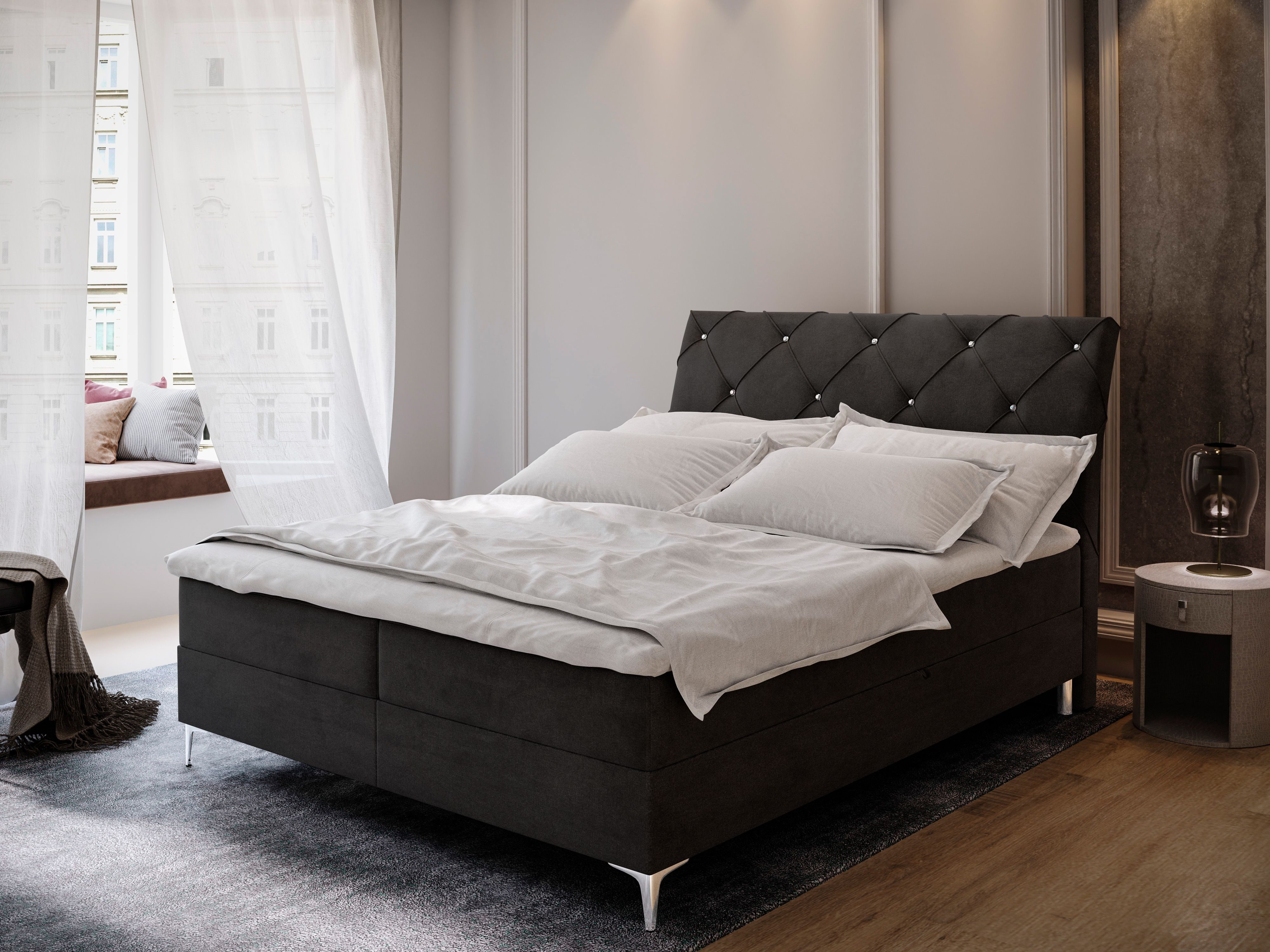 Masseno Boxbett MACON 180x200 cm mit günstig online kaufen