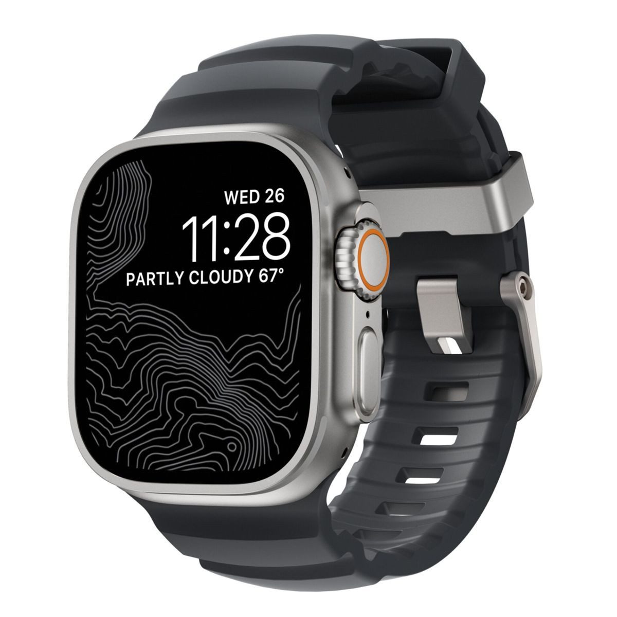 Nomad Smartwatch-Armband Rocky Point Band 42/44/45/ günstig online kaufen