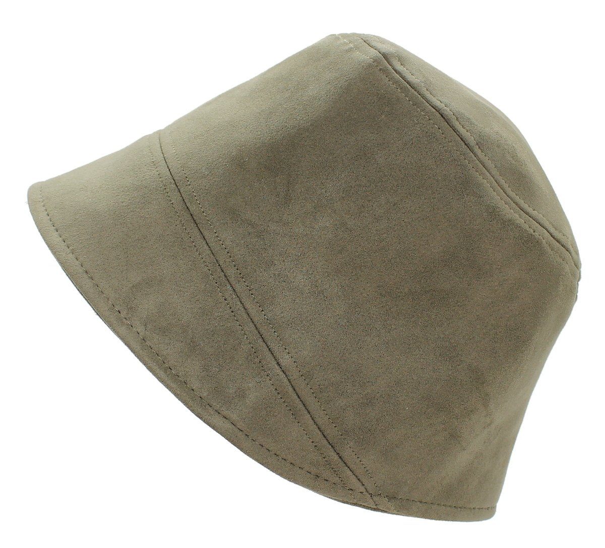 Einfarbig Hat Bucket Topfhut Hat Bucket Damen ArmyGrün Anglermütze Fischerhut dy_mode Mütze Fischerhut