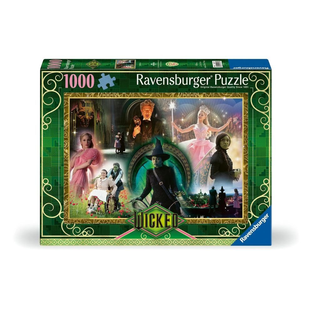 Ravensburger Puzzle Erwachsenenpuzzle 1000 Teile - Wicked - Zauberhaft, 1000 Puzzleteile
