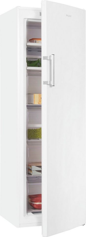 exquisit Gefrierschrank GS271-NF-H-040D weiss, 170,5 cm hoch, 54 cm breit