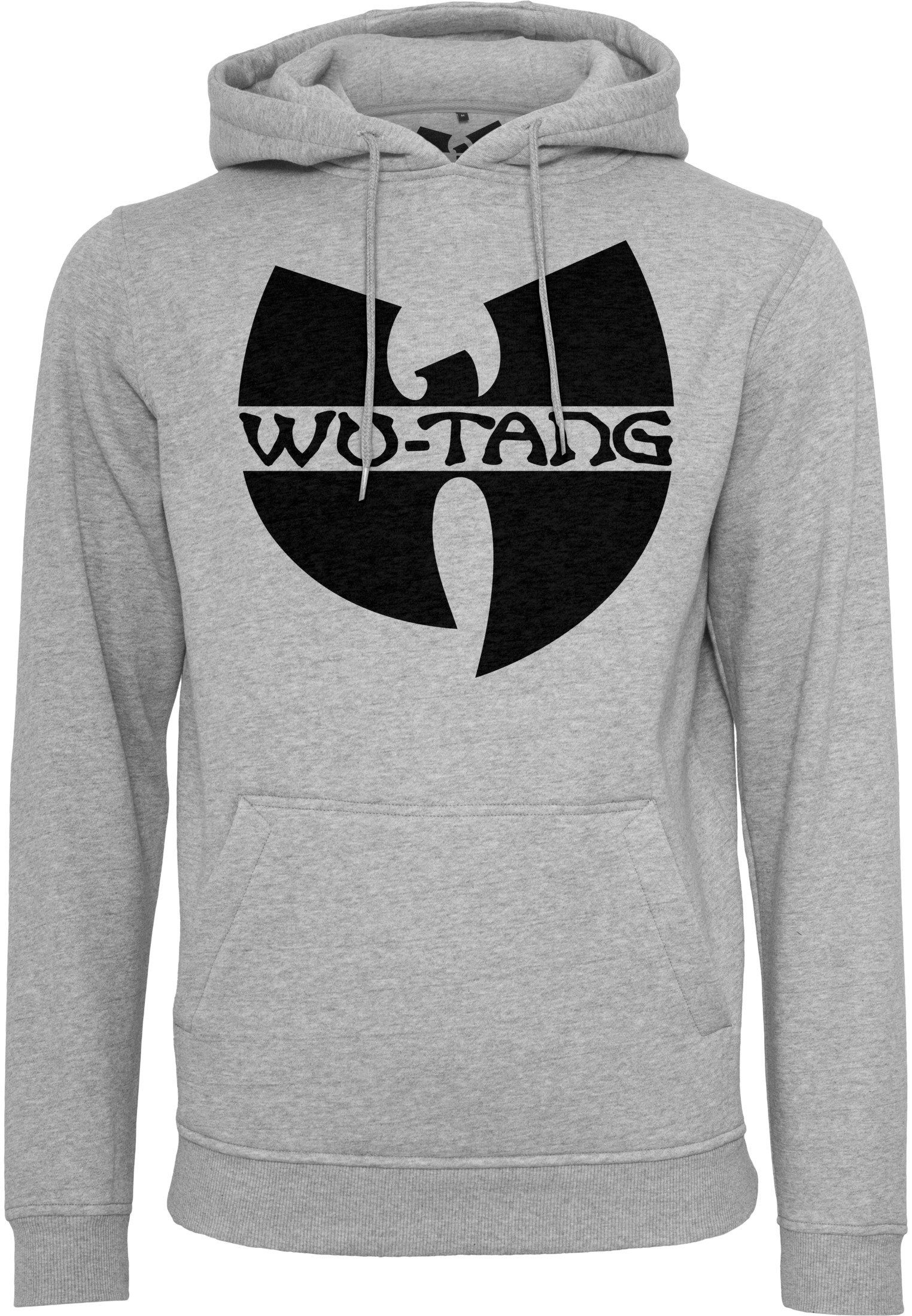 Wu heathergrey (1-tlg) Wear Wu-Wear Hoody Sweater Logo