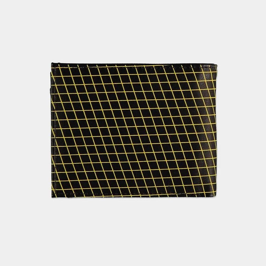 Batman Geldbörse Rubber Logo Grid, DC Comics Portemonnaie Geldbeutel