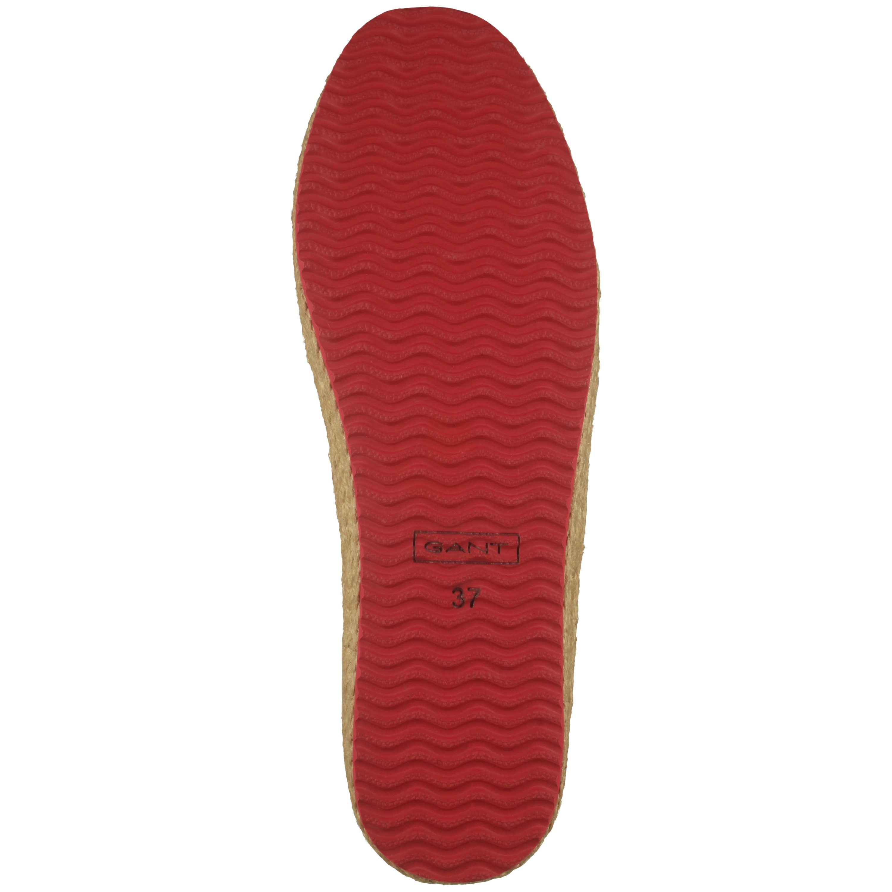 Gant Raffiaville Espadrille, Strandschuh, Slipper mit Bast-Verzierung