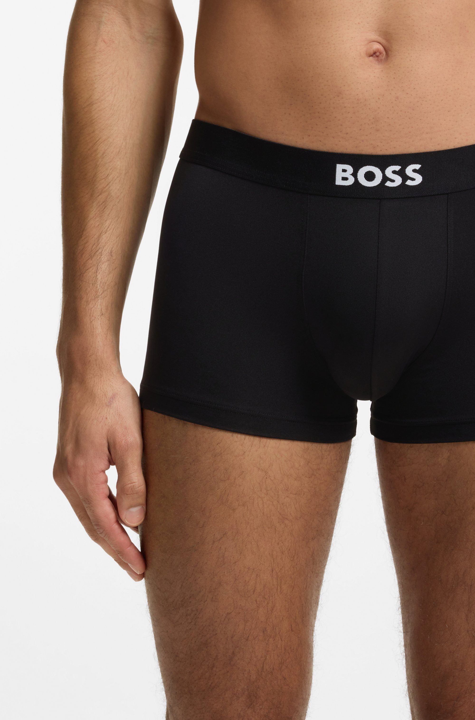 BOSS Trunk 3P Micro ONE (Packung, 3-St) elastischer Bund