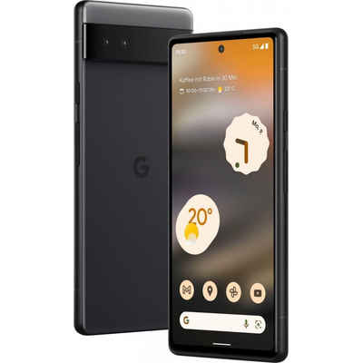 Google Pixel 6a 5G 128 GB / 6 GB - Smartphone - charcoal Smartphone (6,1 Zoll, 128 GB Speicherplatz)