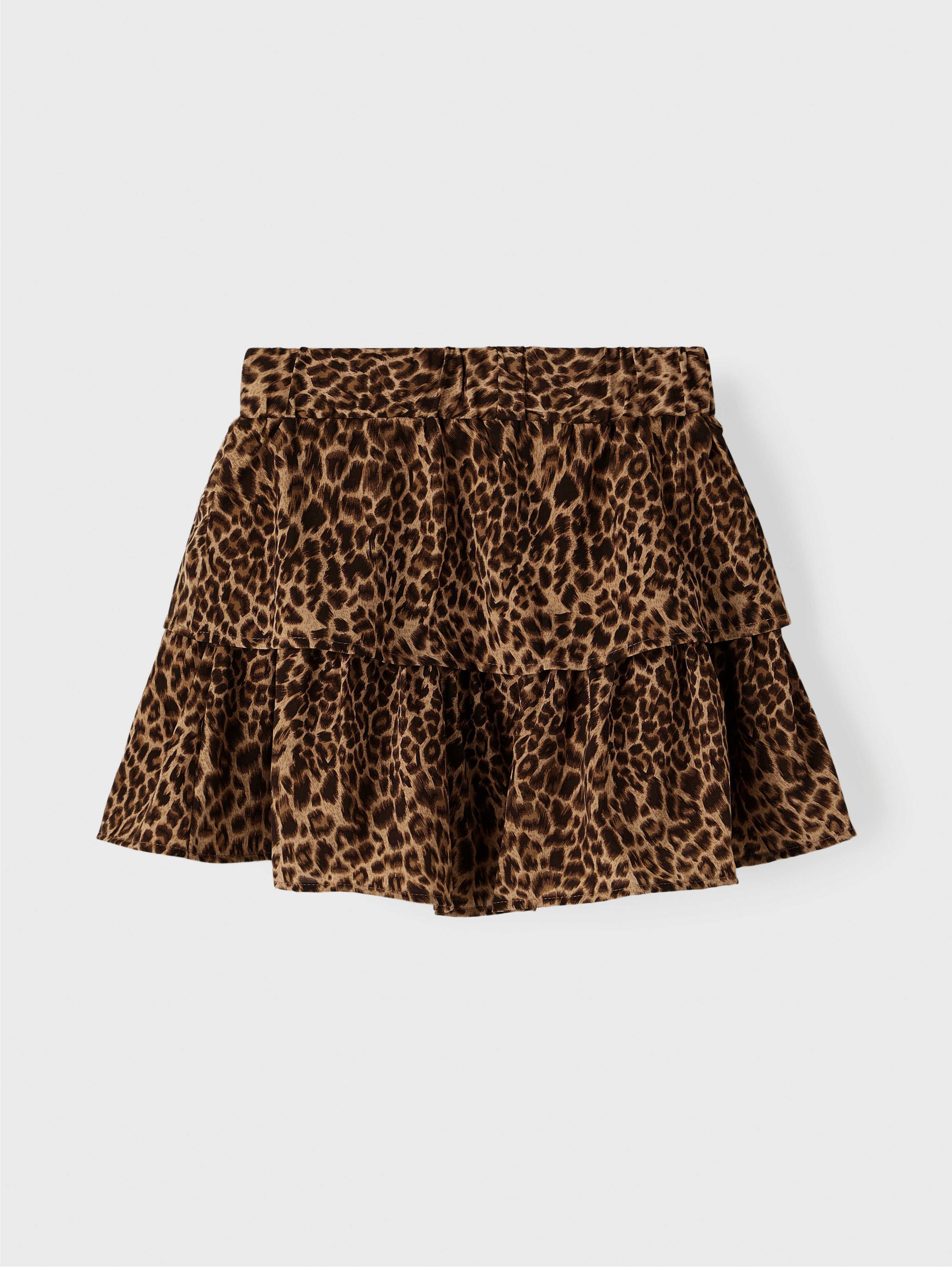 Name It Volantrock NKFVINAYA SKIRT FFF NOOS Kunstfaser, Stretch, Allover Druck