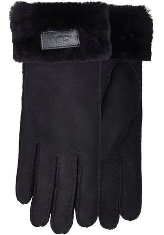  UGG odinės pirštinės W TURN CUFF GLOVE...