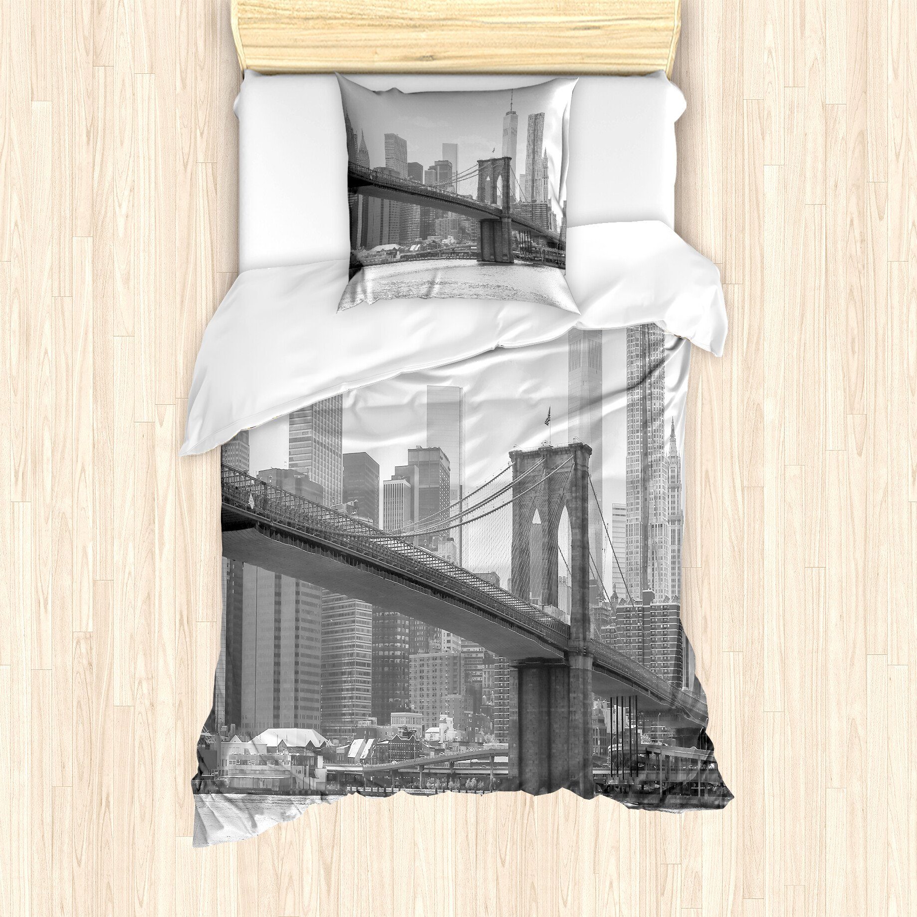 Abakuhaus Bettwäsche Milbensicher Allergiker geeignet mit Kissenbezug, Micr günstig online kaufen