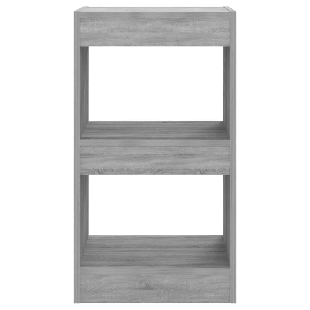vidaXL Bücherregal Bücherregal/Raumteiler Grau Sonoma 40x30x72 günstig online kaufen