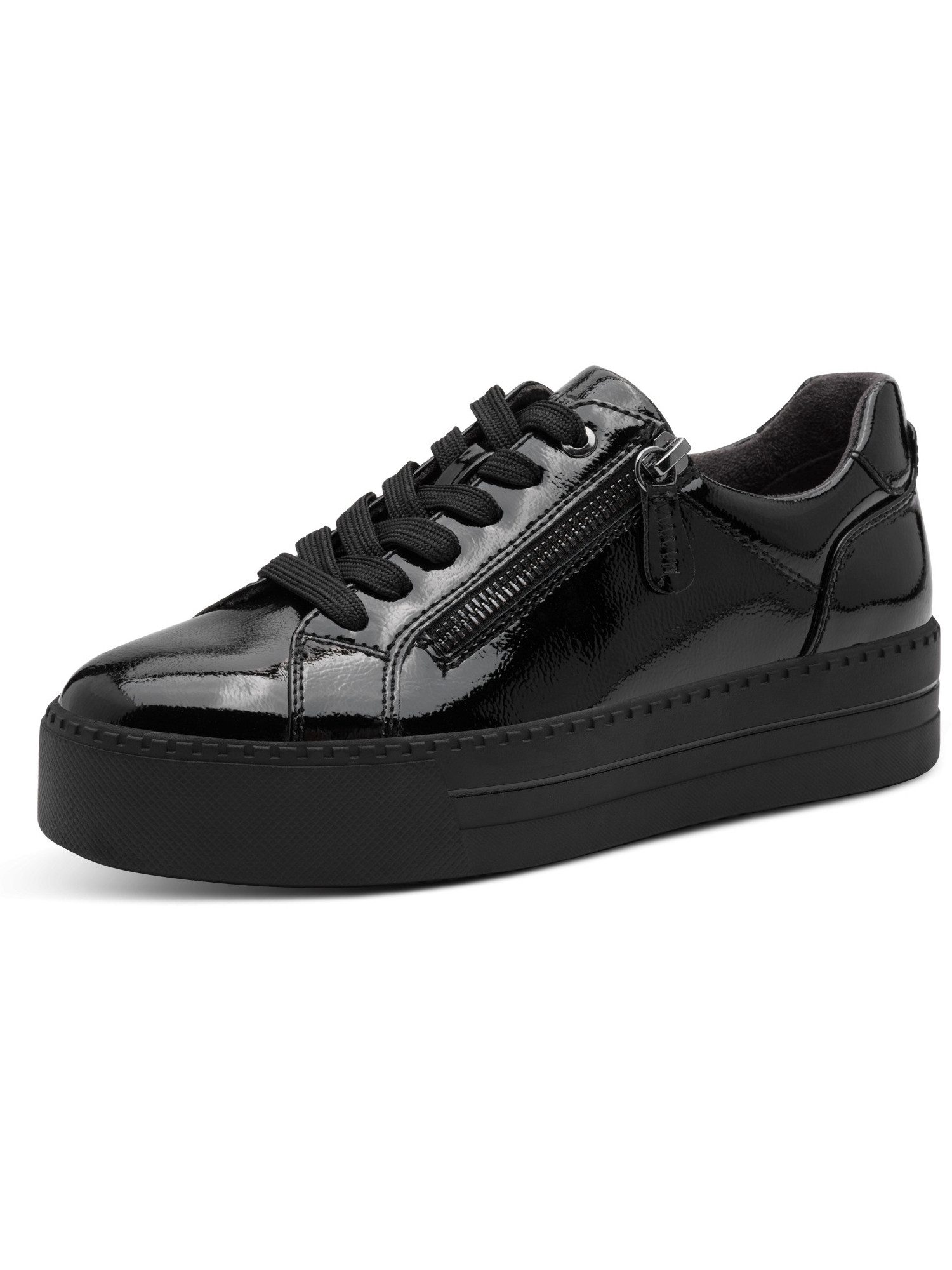 Jana Vegan, Mehrweite mit Schnürsenkel kein Absatz Sneaker Vegan