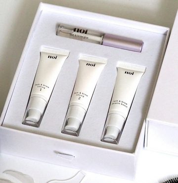 Noi Wimpernzange Noi Lash&Brow Lifting Set, I und II + Keratin Boost Lash Kleber, 25-tlg.