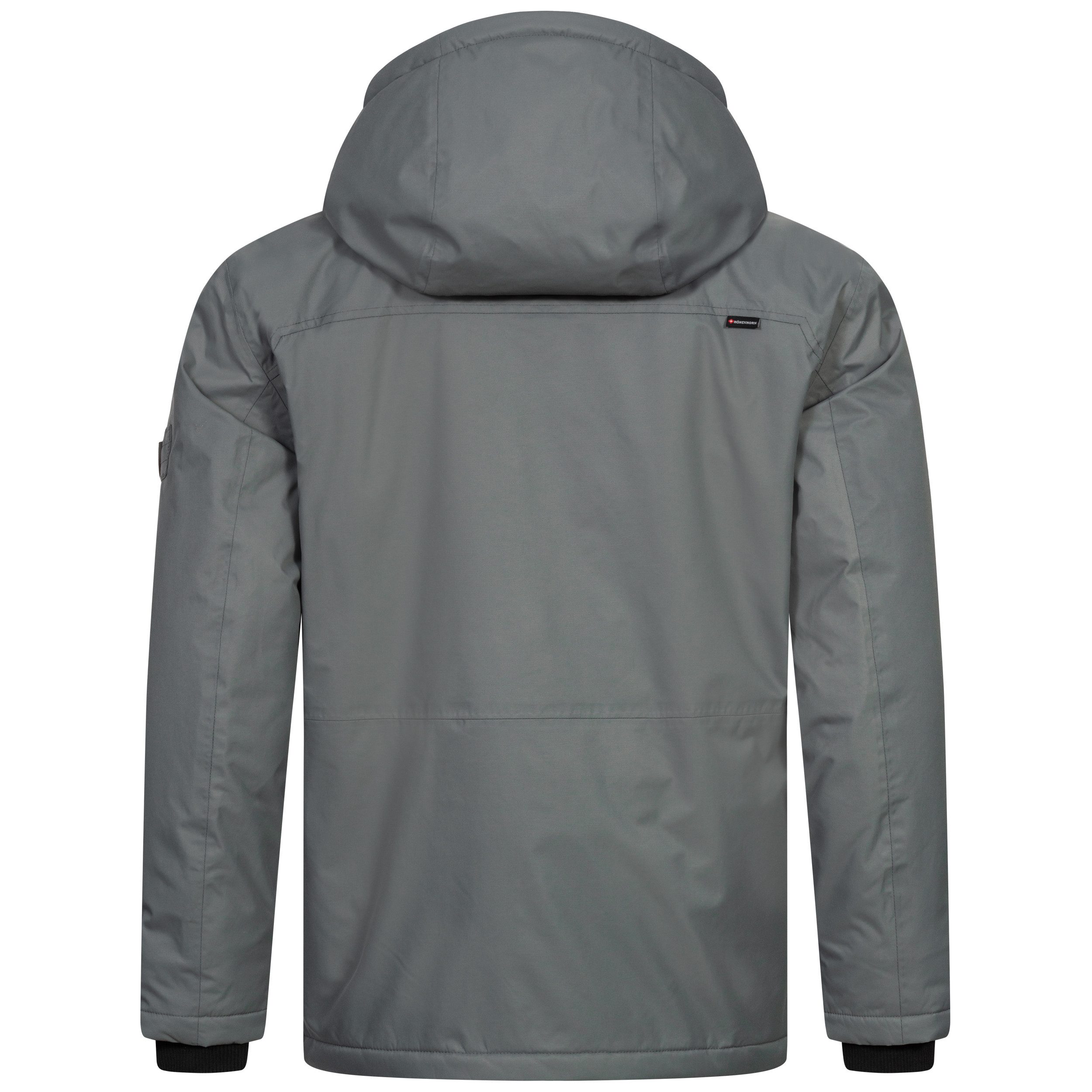 Höhenhorn Winterjacke Starsgard Herren Jacke für Männer Wasserdicht Atmungsaktive abnehmbare Gefütterte Kapuze, winddicht