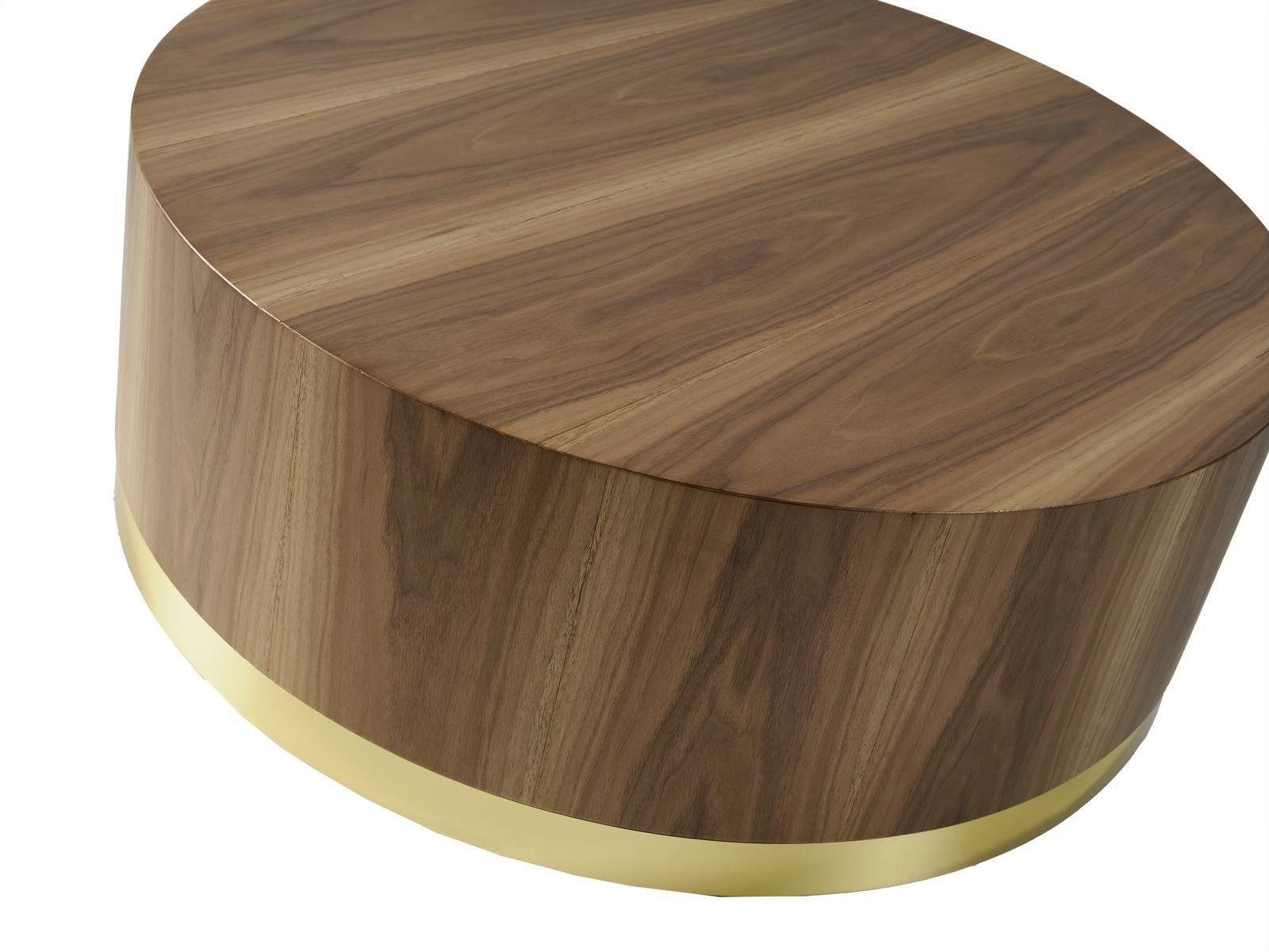 JVmoebel Couchtisch Runder Designer Tisch aus Holz im modernen Stil (1-St., Couchtisch), Made in Europa