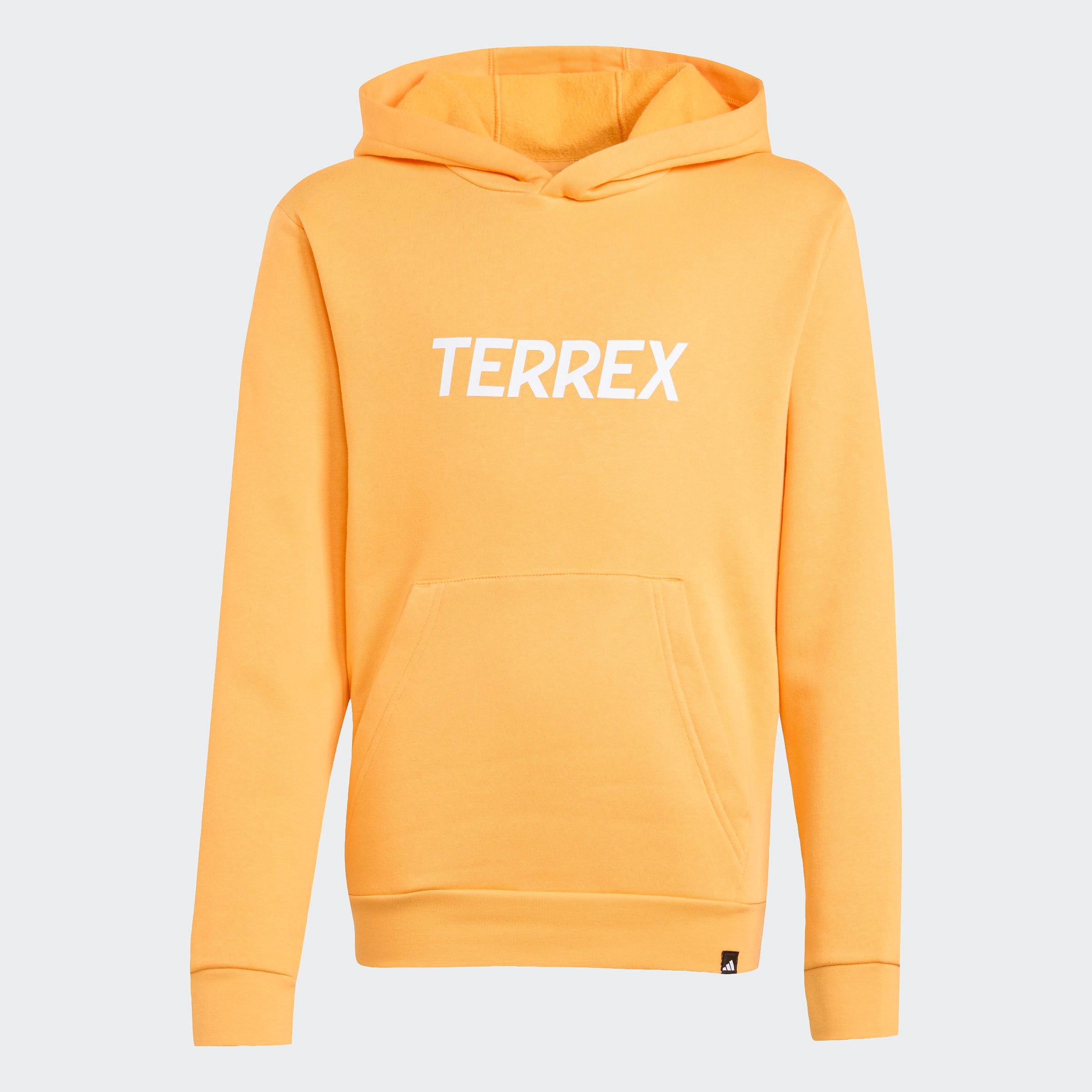 adidas TERREX Kapuzensweatshirt KIDS MULTI LOGO HOODIE für Kinder, mit Kängurutasche, ohne Verschluss