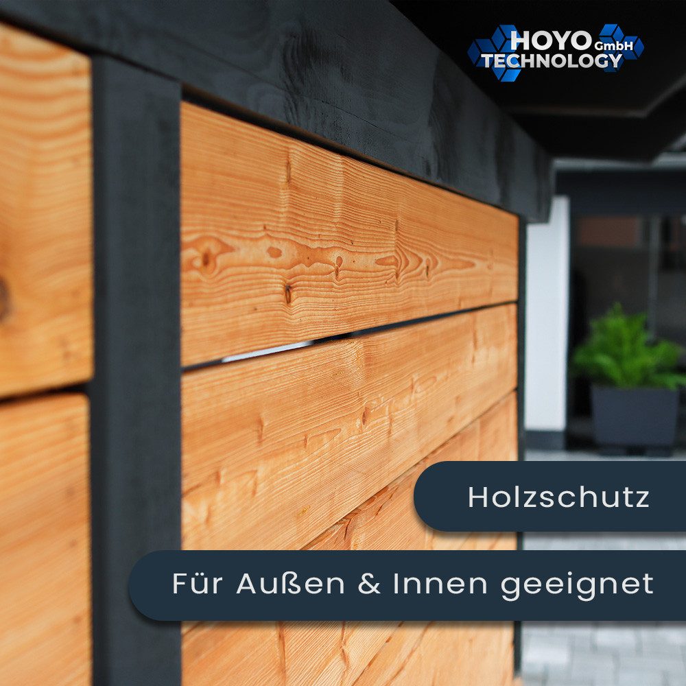 Hoyo Technology GmbH Leinölfirnis Leinölfirnis 0,25-10 Liter - Holzpflege, Holzöl, Holzschutz, Lebensmittelecht, Umweltfreundlich, Naturprodukt