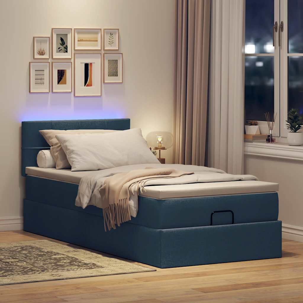 vidaXL Bett Ottomane Bett mit Matratze günstig online kaufen