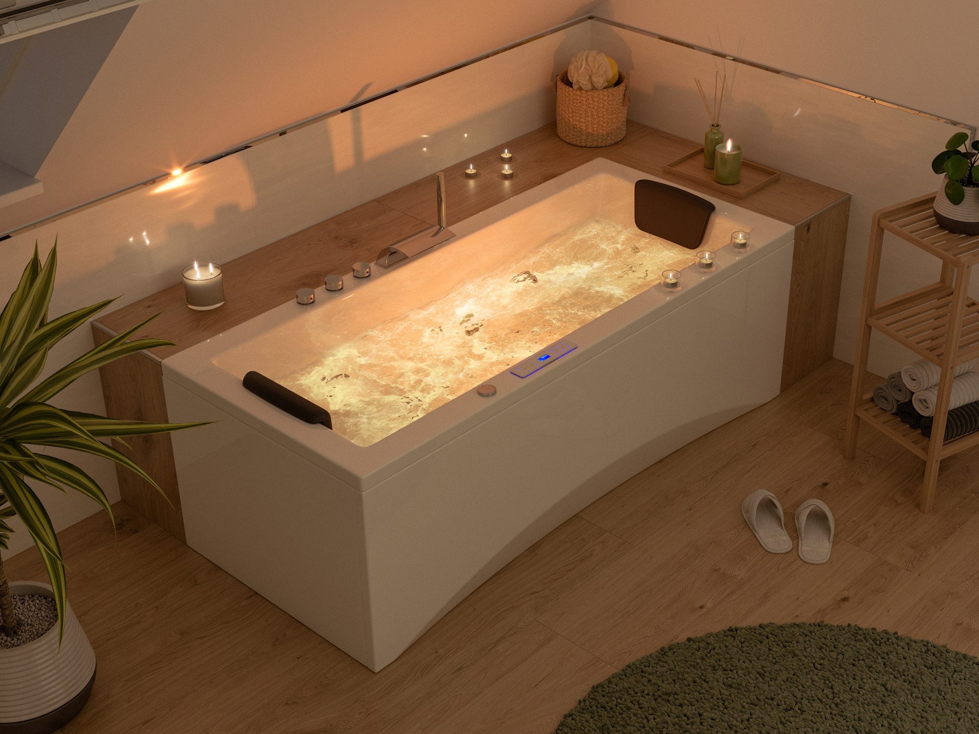 Magnolia Home Whirlpool-Badewanne Unity 170 Premium günstig online kaufen