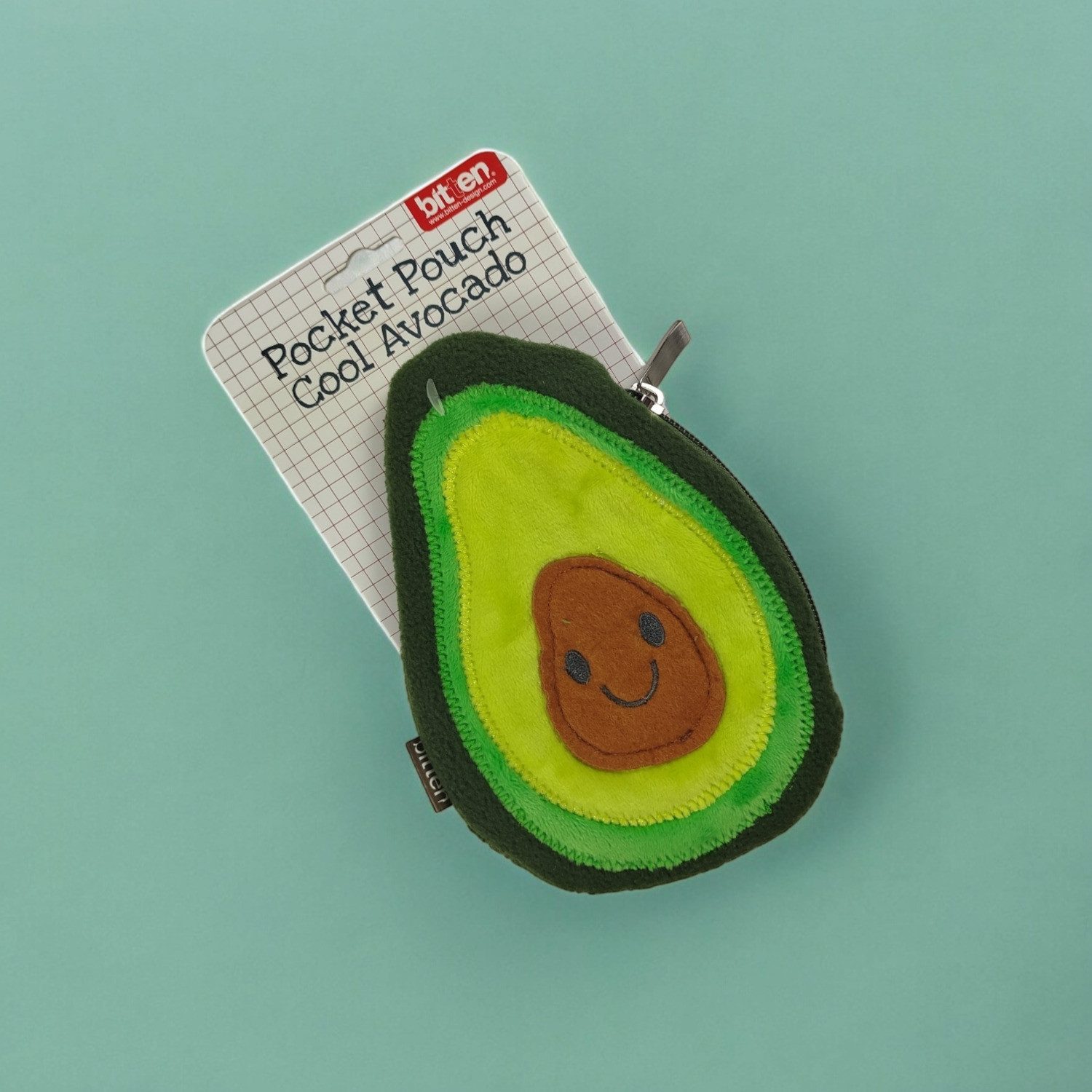 bitten Geldbörse Avocado Geldbeutel niedliche Mini Tasche