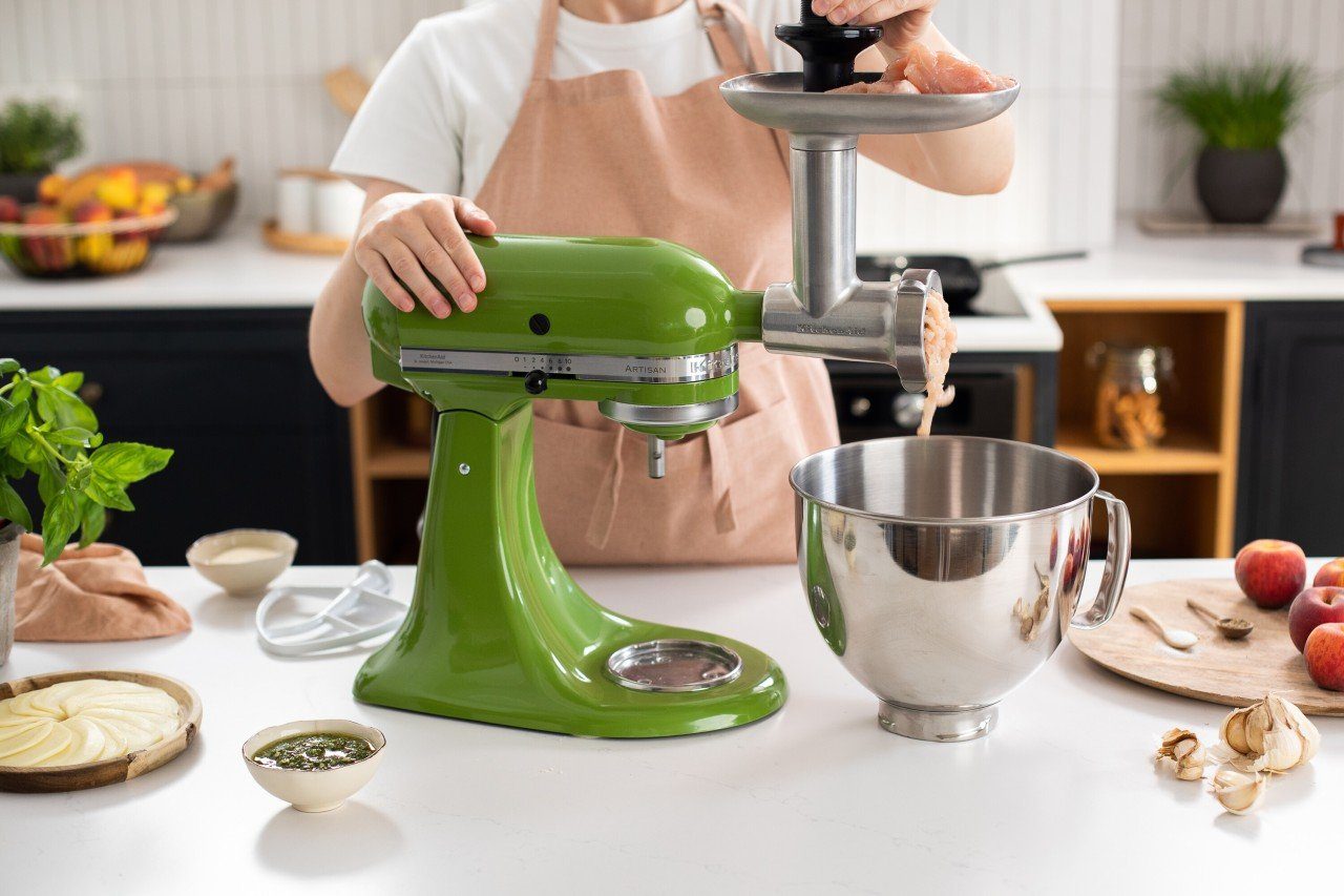 KitchenAid Fleischwolfaufsatz ERSATZTEIL Reinigungsbürste für Metallfleischwolf 5KSMMGA