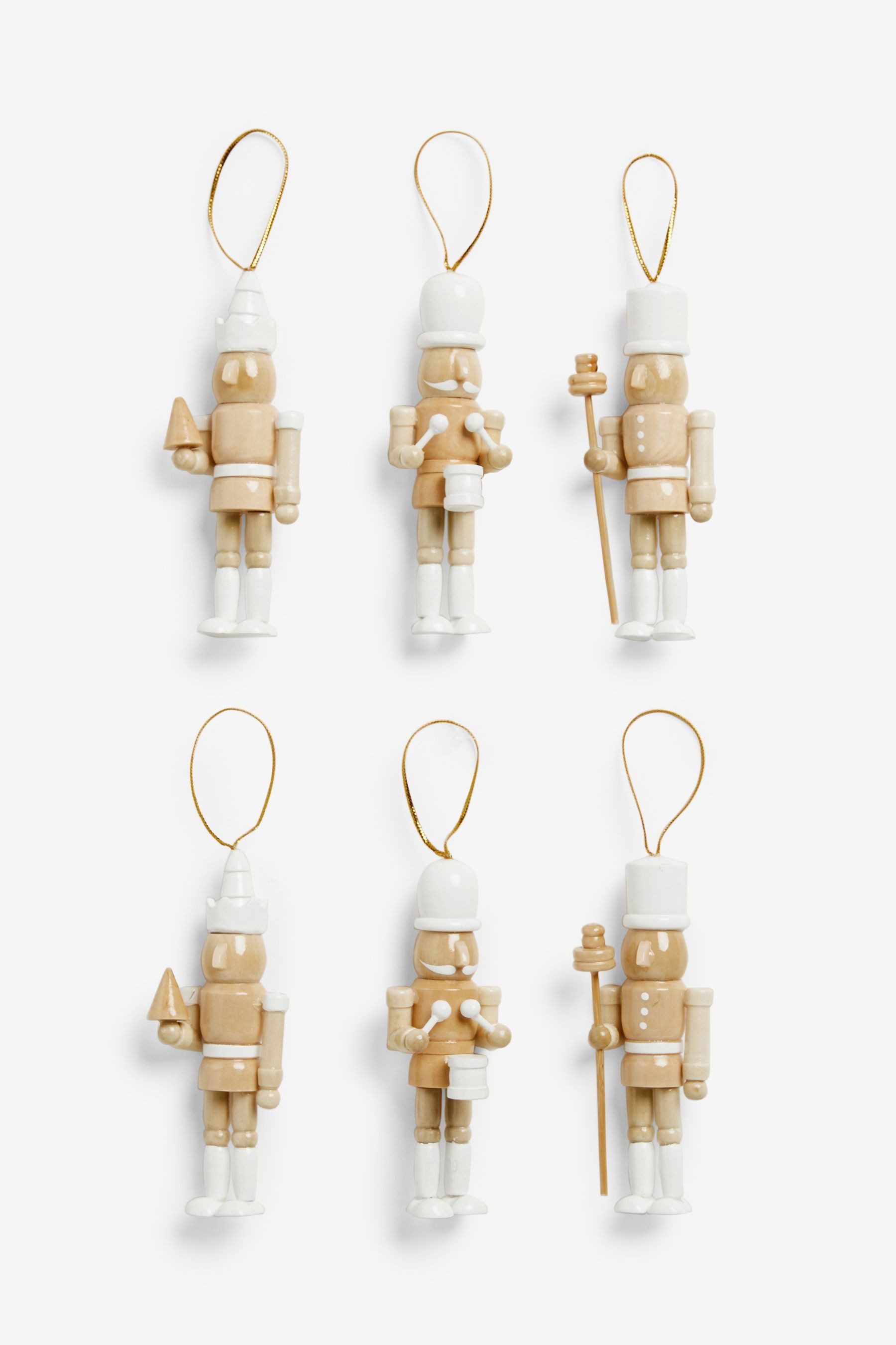 Next Dekokugel 6er-Pack Weihnachtskugeln, Nussknacker günstig online kaufen