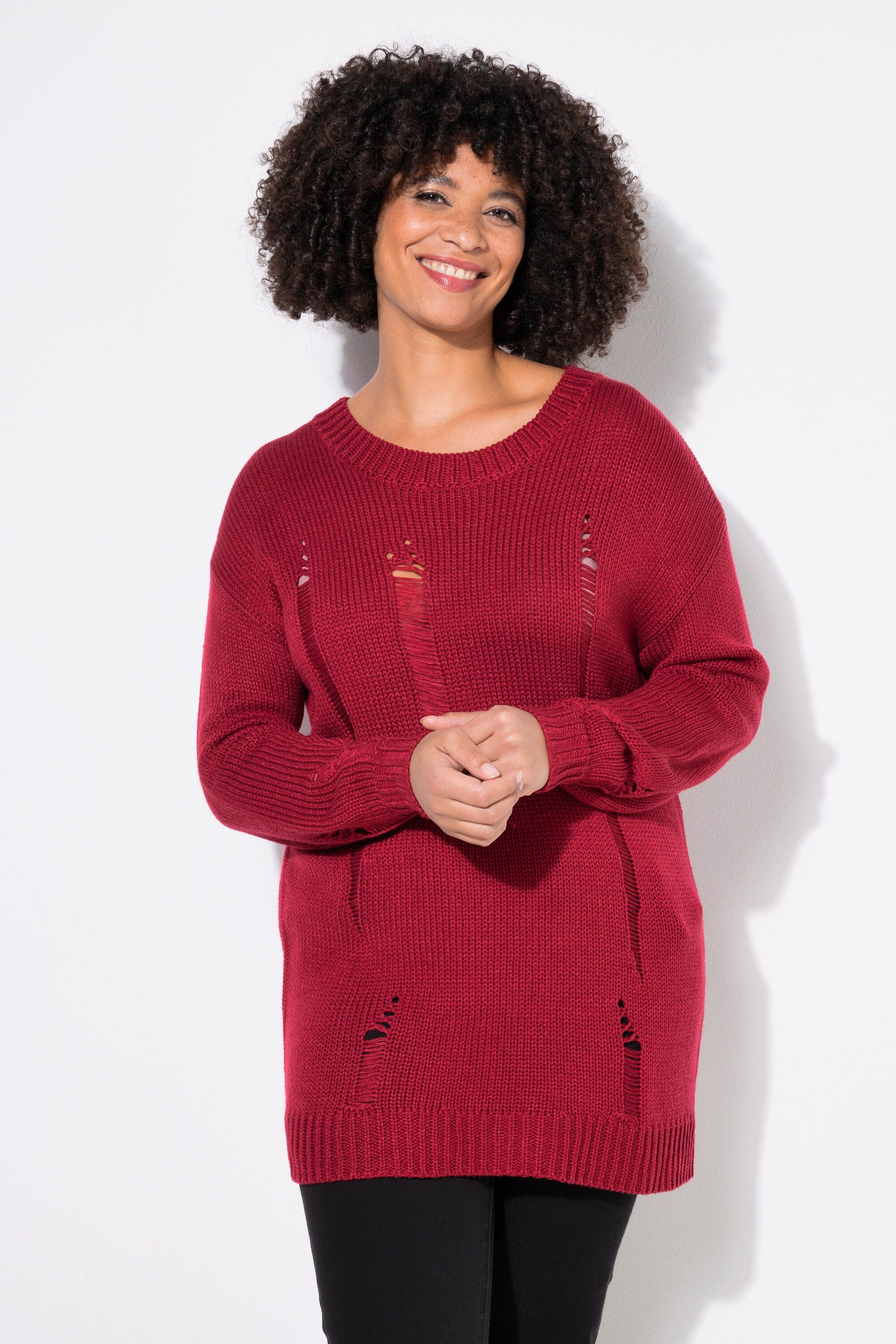 Angel of Style Strickpullover Pullover Loose günstig online kaufen