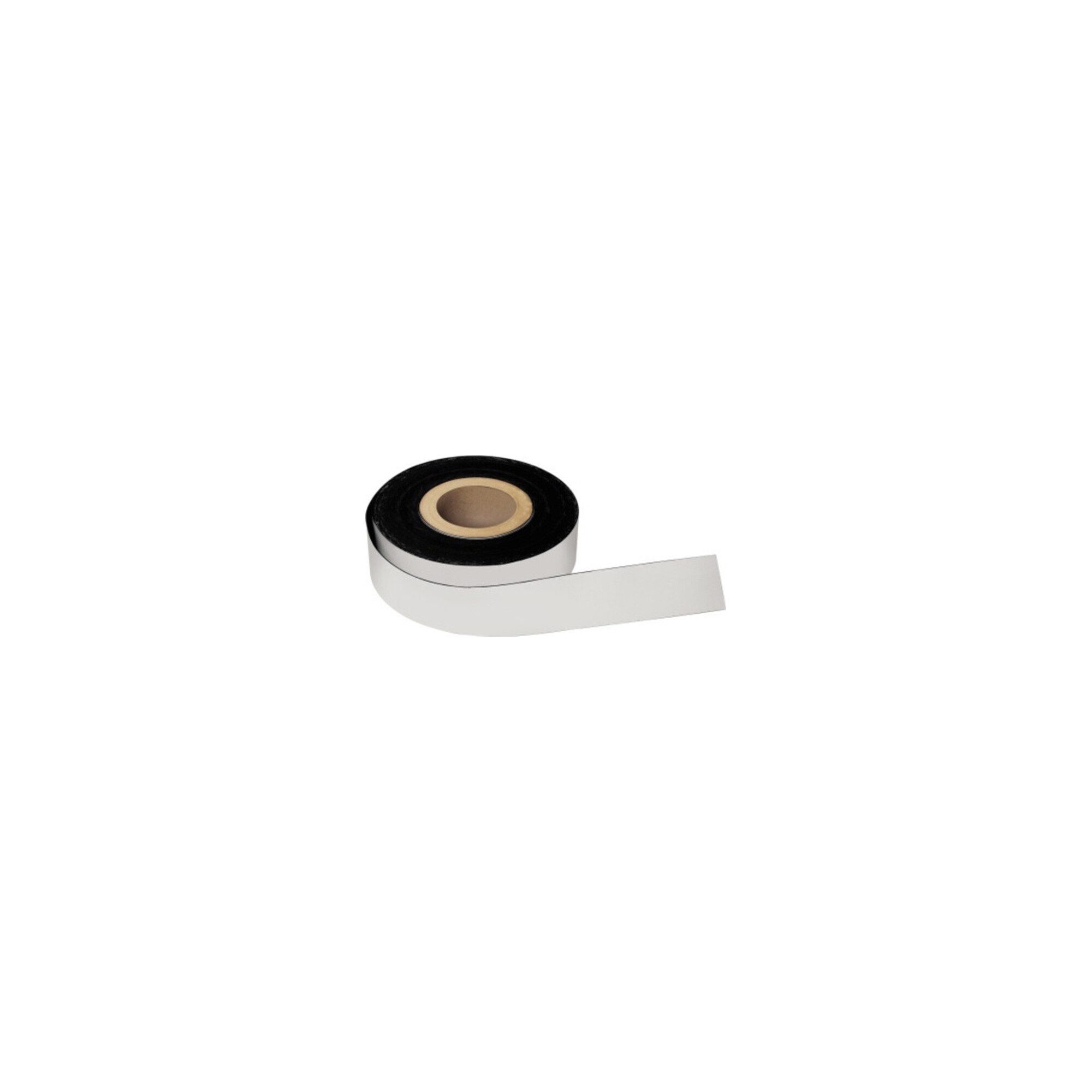 magnetoplan® Lochwand Magnetoplan Magnetband PVC, weiß, 30 m x 30 x 0,6 mm