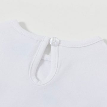 suebidou Longsleeve süßes Langarmshirt für Babygirls mit niedlichem Print und Applikation