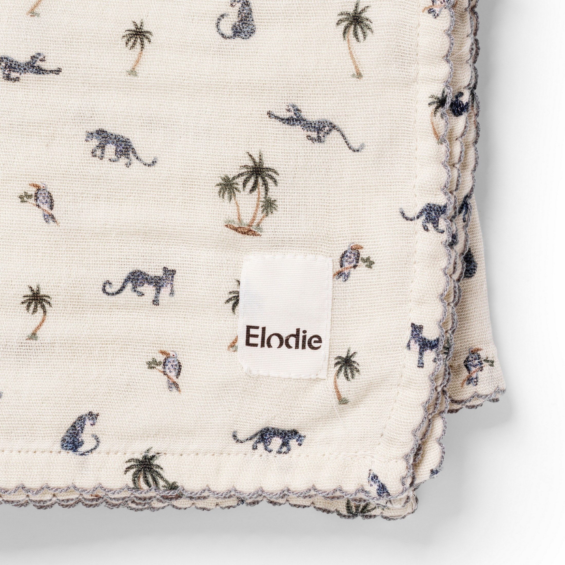 Babydecke Elodie Musselin Decke - Garden Leo's Resort, Elodie, Babydecke, Kuscheldecke