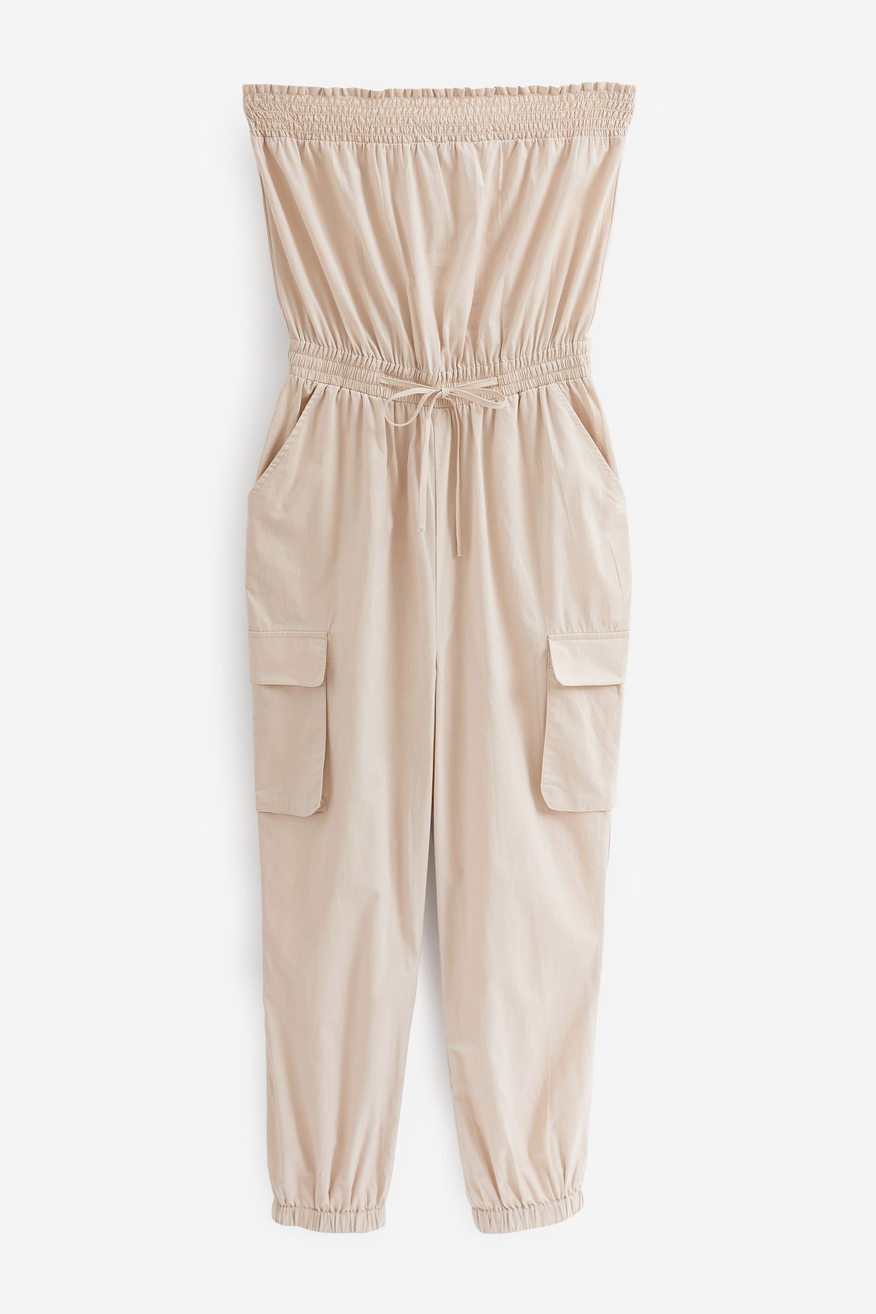 Next Jumpsuit Trägerloser Bandeau-Overall im Cargo-Design günstig online kaufen