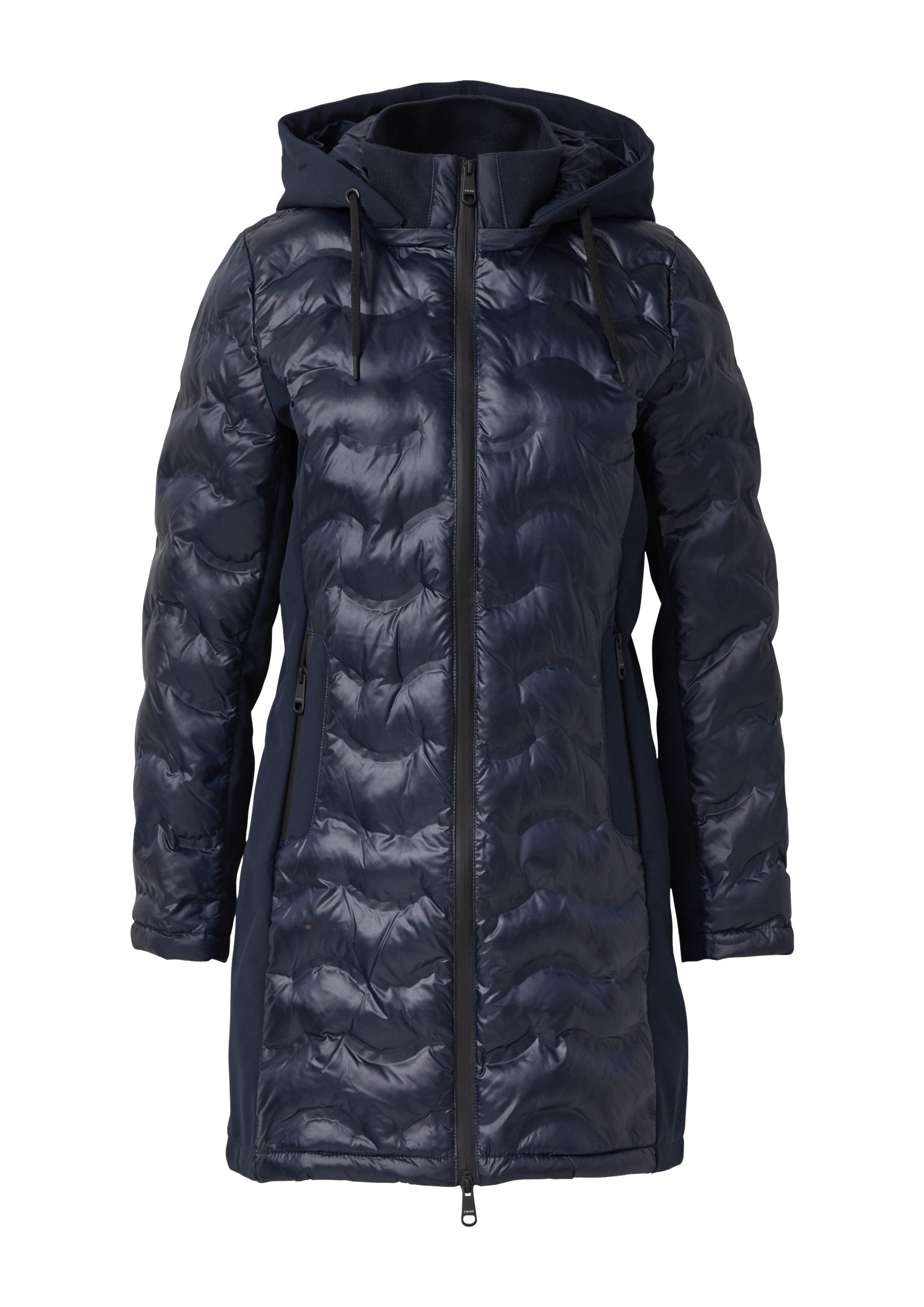 s.Oliver Wintermantel Outdoor-Mantel Softshell-Mantel mit Stehkragen günstig online kaufen
