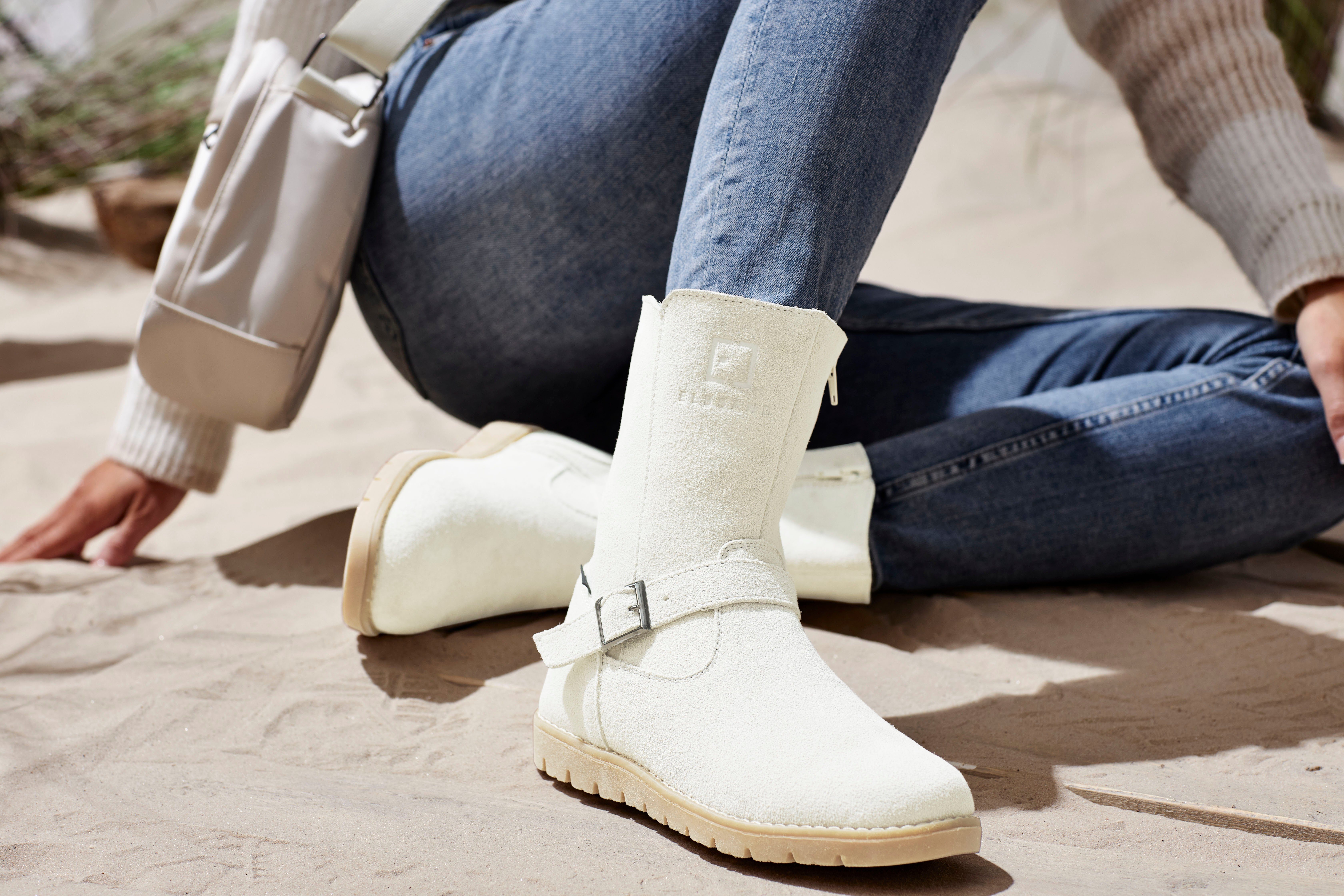 Elbsand Winterstiefel Boots,Winterstiefelette,Leder, wind- & wasserabweisen günstig online kaufen