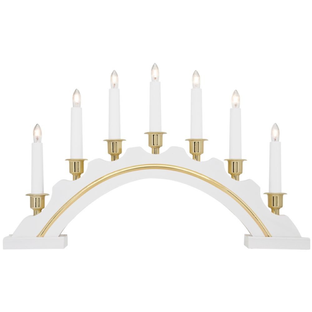 Markslöjd Schwibbogen Weihnachtsleuchter Celine 7 x E10/34V/3W