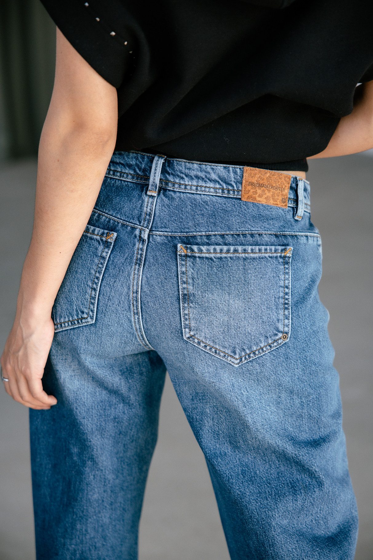 Freeman T. Porter Stretch-Jeans FREEMAN T. PORTER AGATHA DENIM magnus 25597 6006.F2286 - VINTAGE LINE
