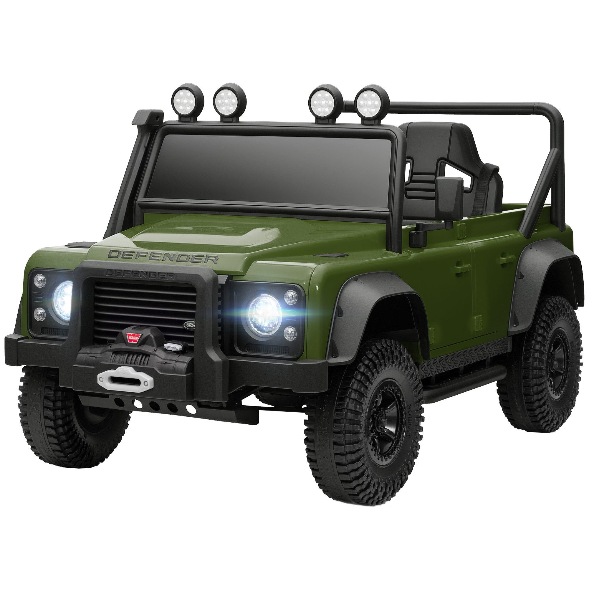 Elektro-Kinderauto Kinder-Elektroauto 12V mit Fernbedienung, Musik, Hupe, LED