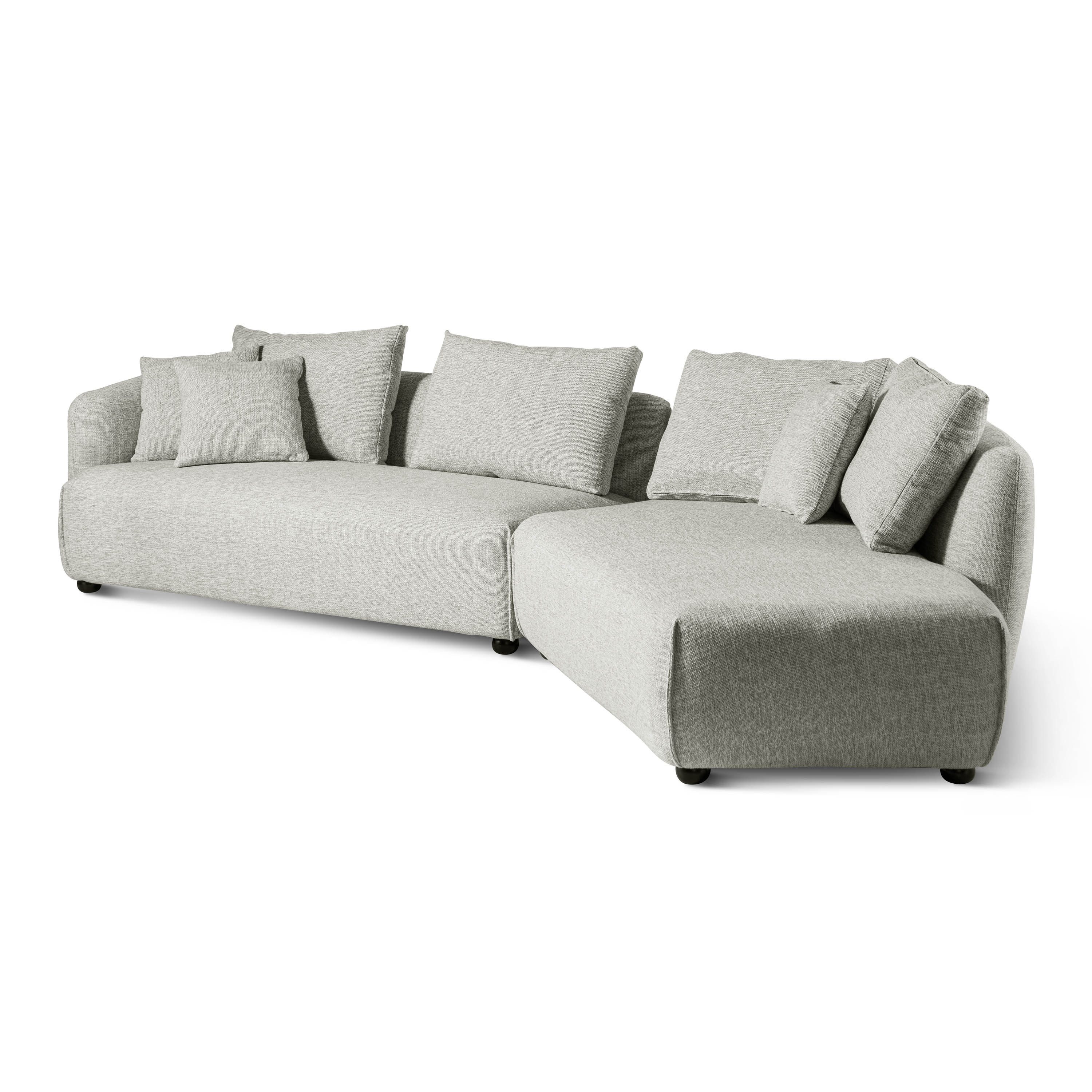 LIVORA Big-Sofa, 362x106x72 beige MILA
